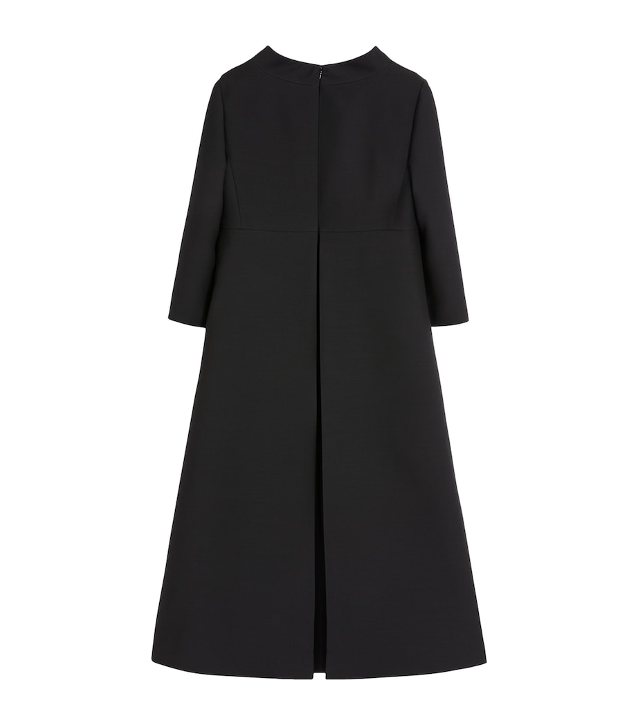 Wool-Silk Midi Dress 0NO Image 2