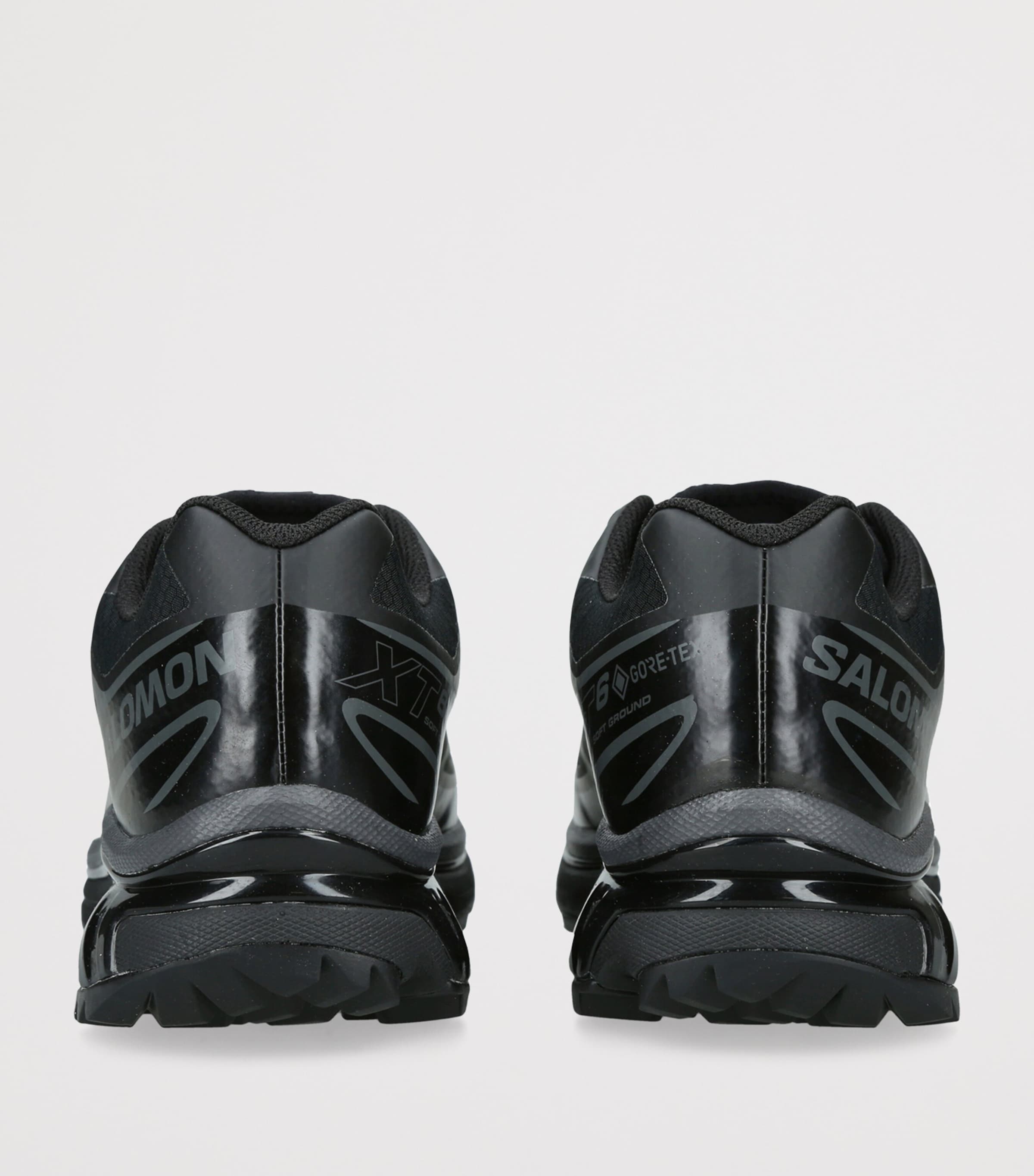 Salomon Mens XT-6 Gore-Tex Sneakers Black Image 2