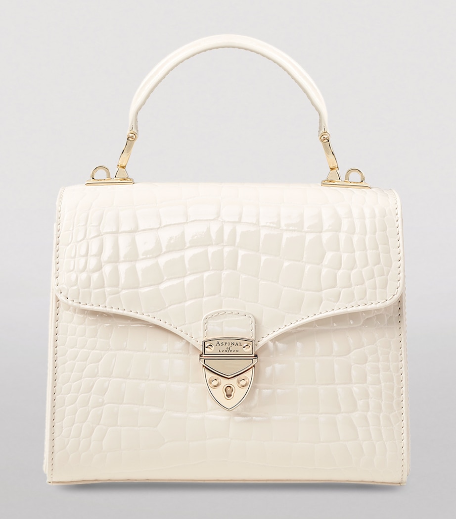 Midi Mayfair Top-Handle Bag IVORY Image 5