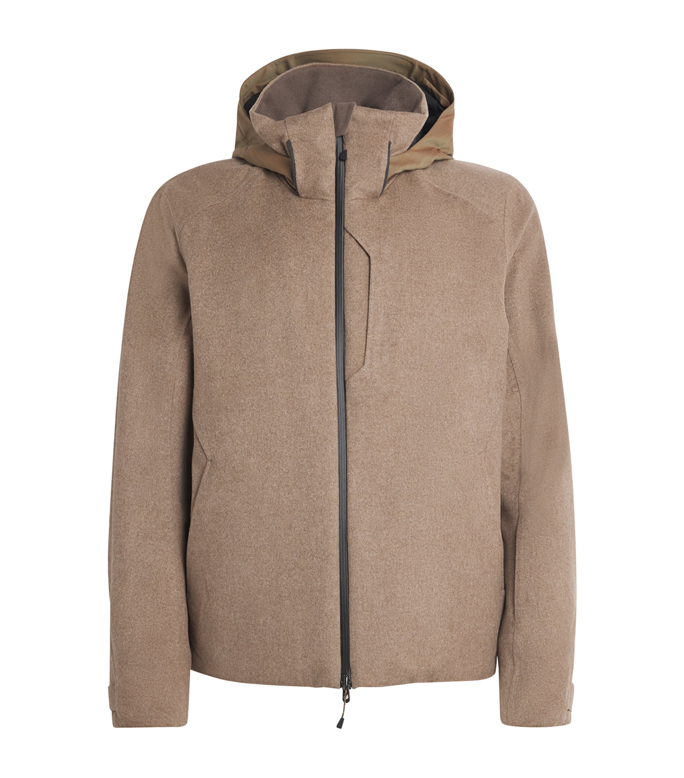 Sease Cashmere Waterproof Balma 2.0 Ski Jacket In Brown