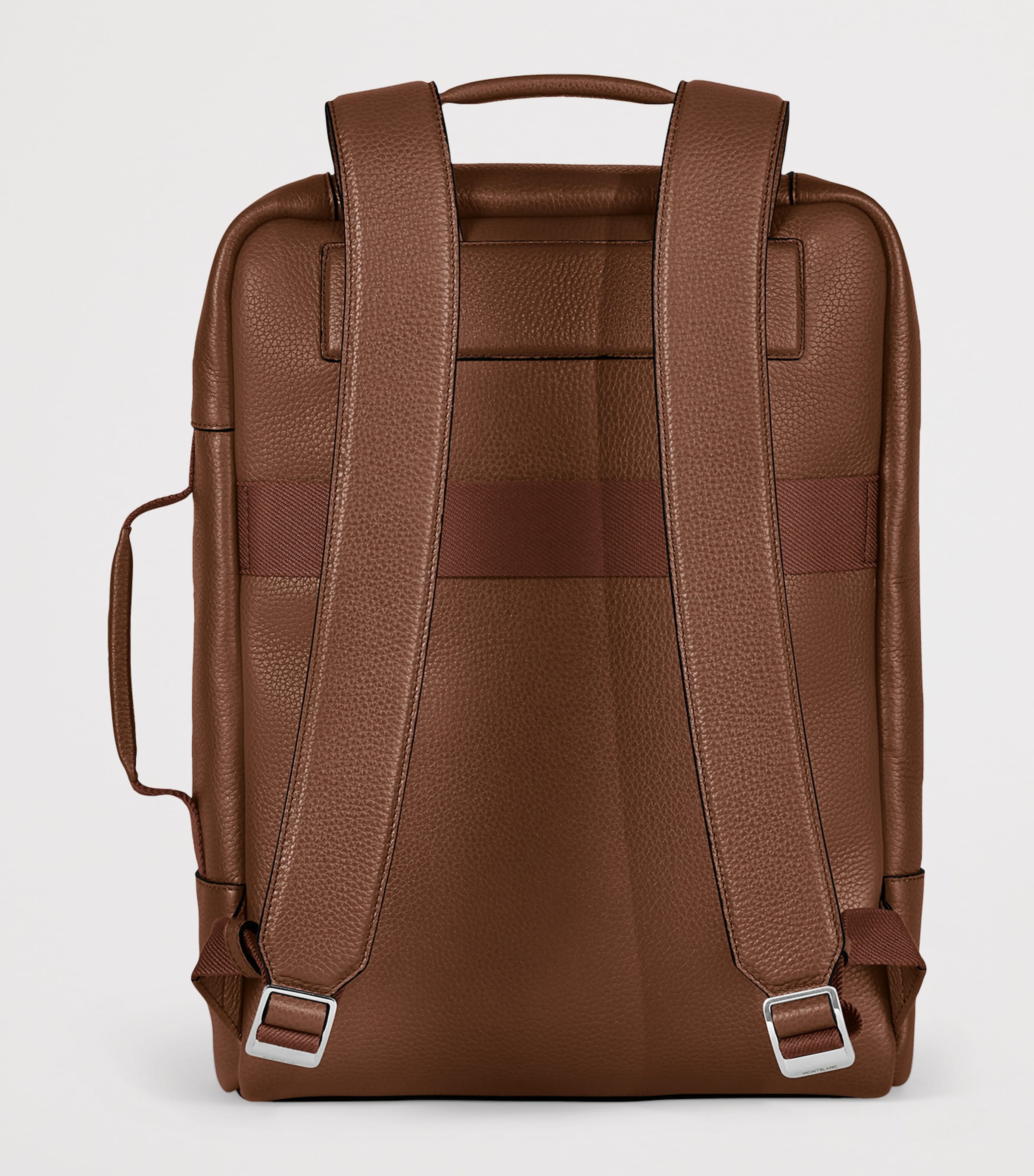 Montblanc Leather Companion Backpack Fauve Image 2