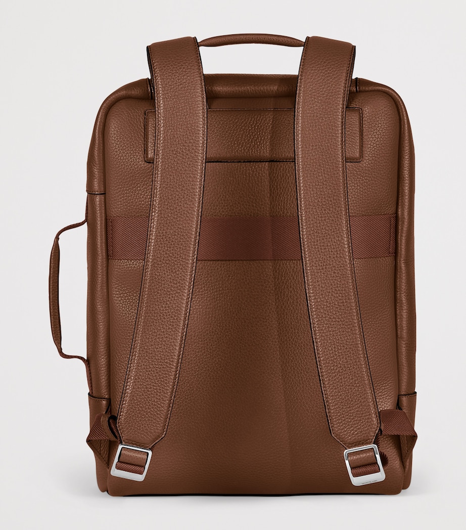 Montblanc Leather Companion Backpack Fauve Image 2