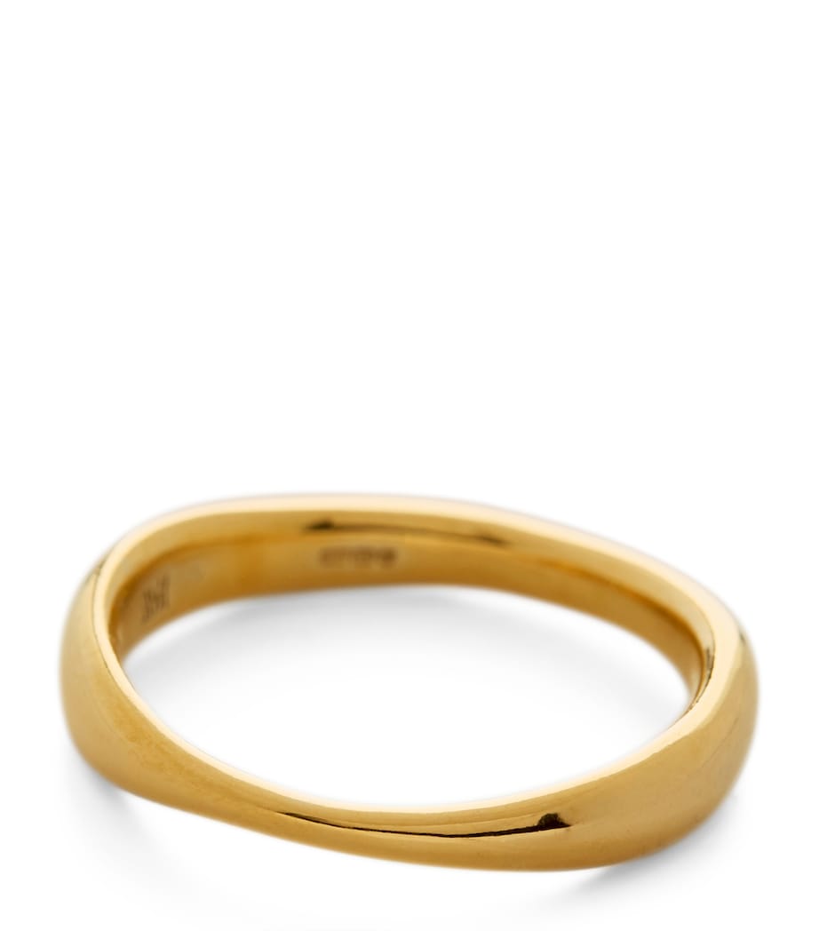 Monica Vinader Gold Vermeil Nura Reef Ring Gold Vermeil Image 1