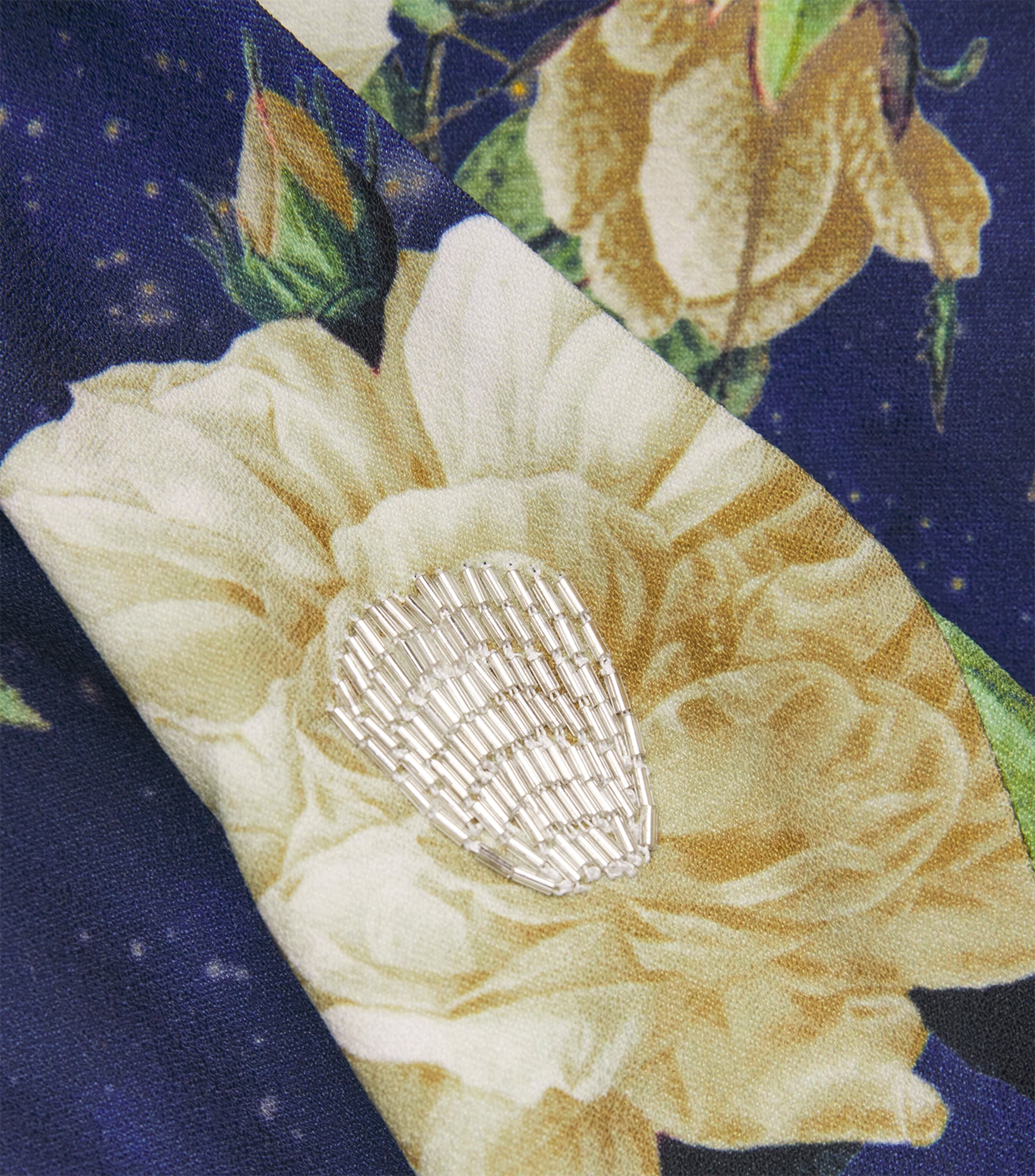 Floral Crystal-Embellished Eve Mini Dress E439 TWILIGHT EDEN Image 5