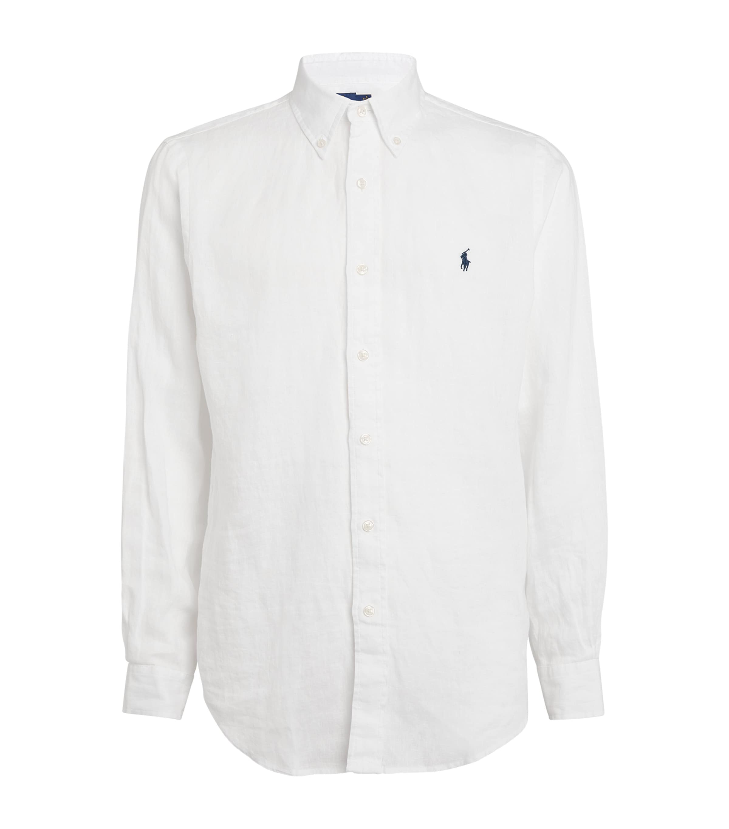 Polo Ralph Lauren Linen Shirt In White