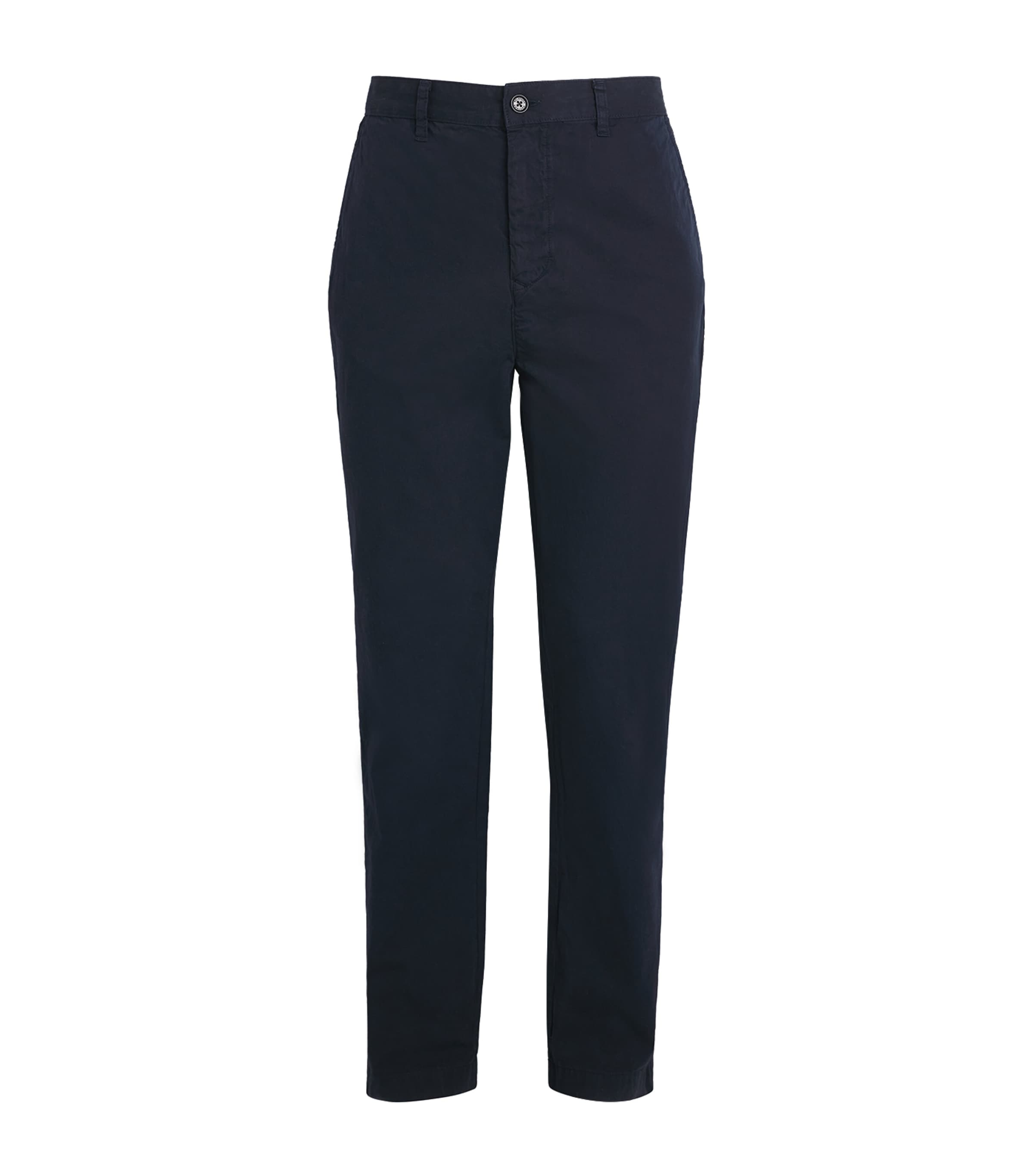 Belstaff Cotton Rally Chino Trousers In Navy
