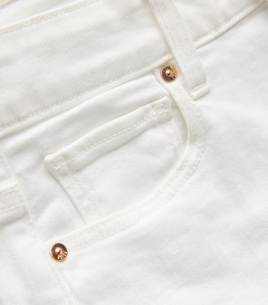 Anessa Wide-Leg Jeans CRISP WHITE Image 5