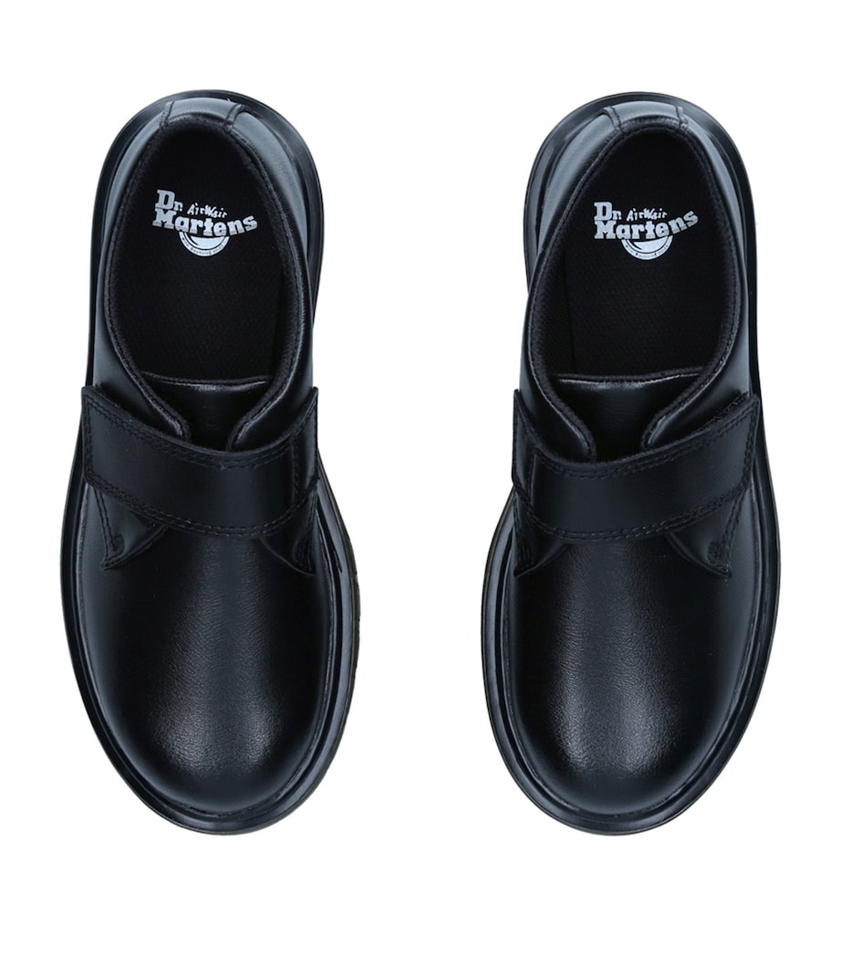 Leather School Shoes BLACK Image 4
