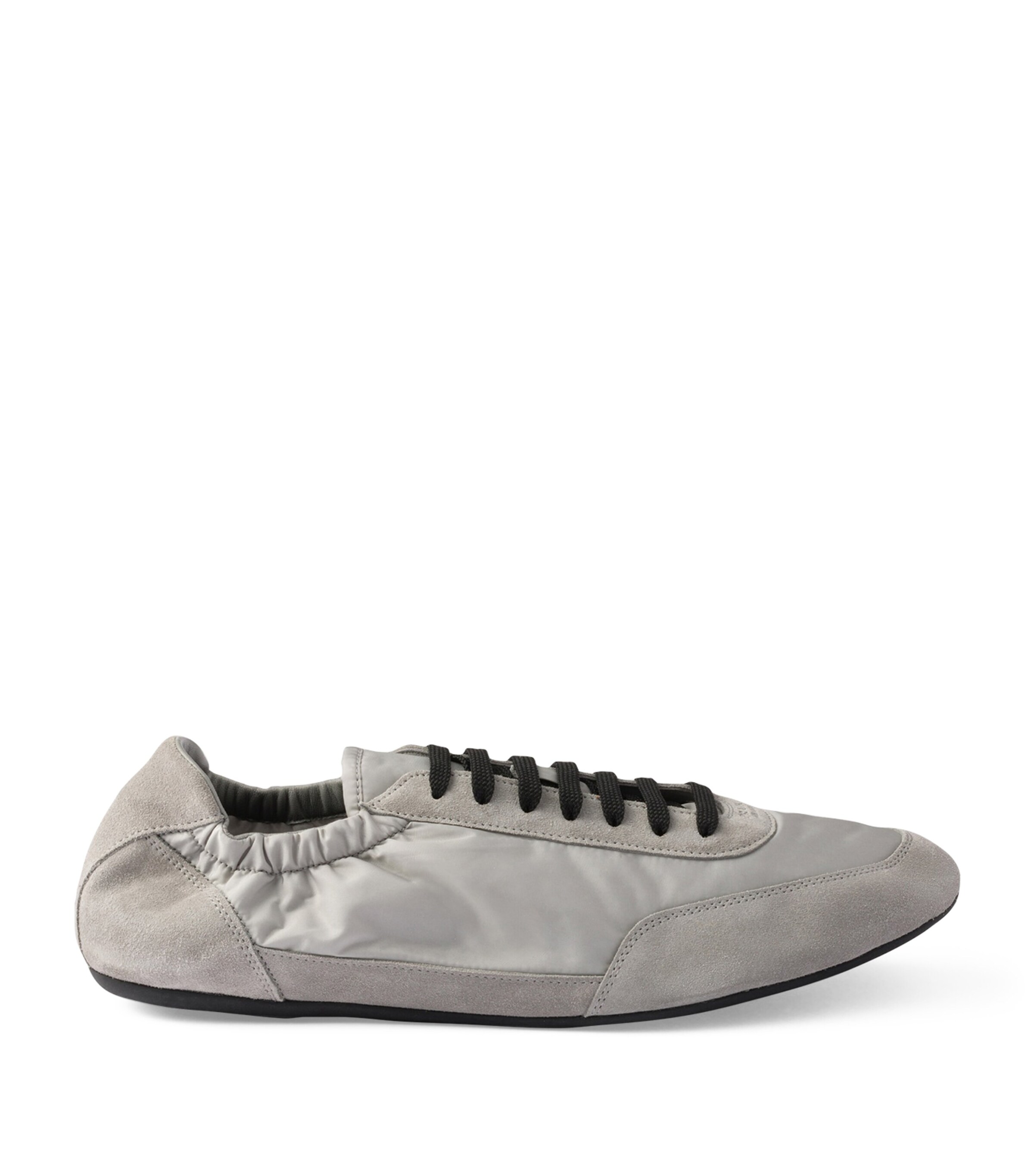 Re-Nylon and Suede Collapse Sneakers F0424 Image 2