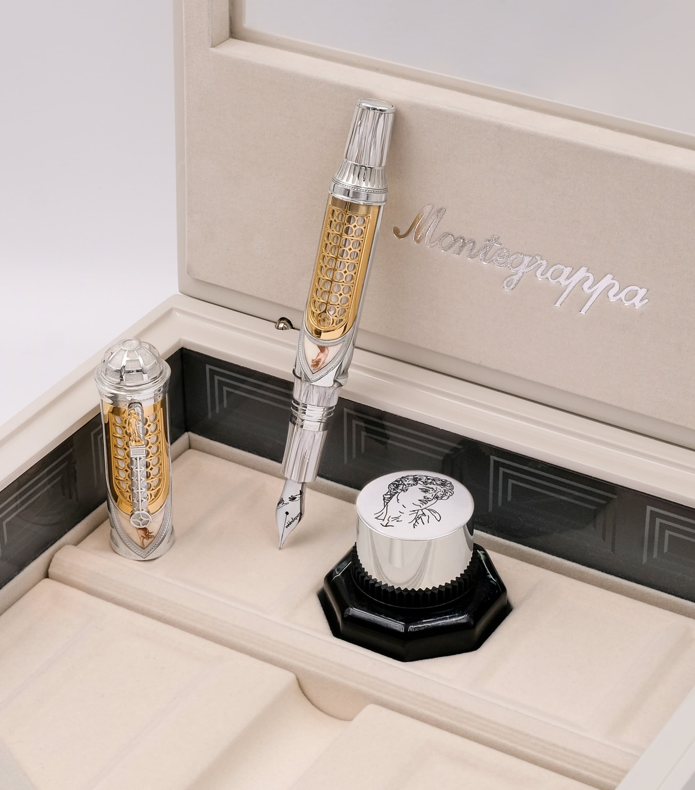 Yellow Gold Michelangelo Fountain Pen MULTI Image 6