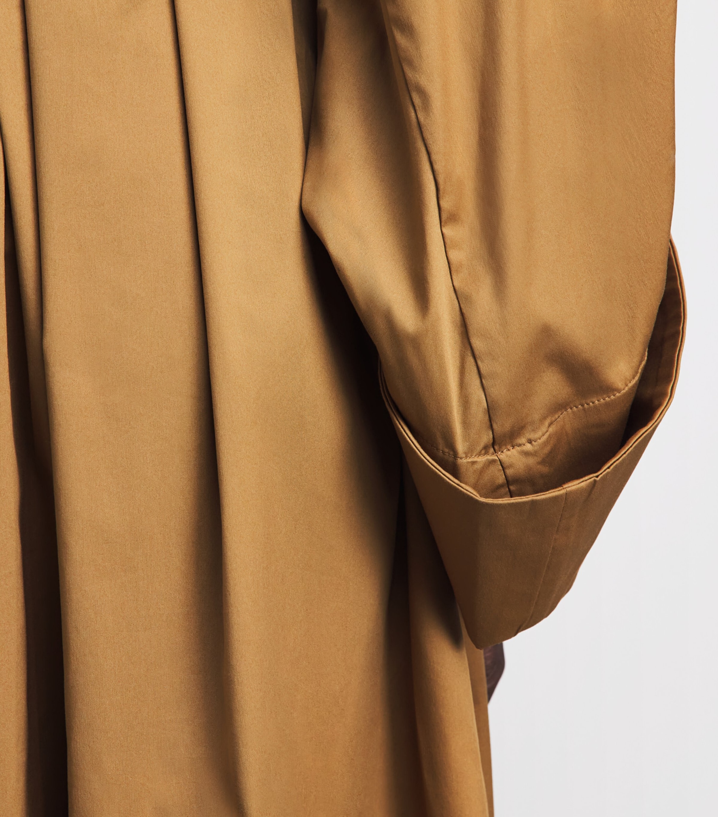 Palmer//Harding Womens Cotton-Blend Intention Maxi Shirt Dress Gld Gold Cttn Poplin Image 5