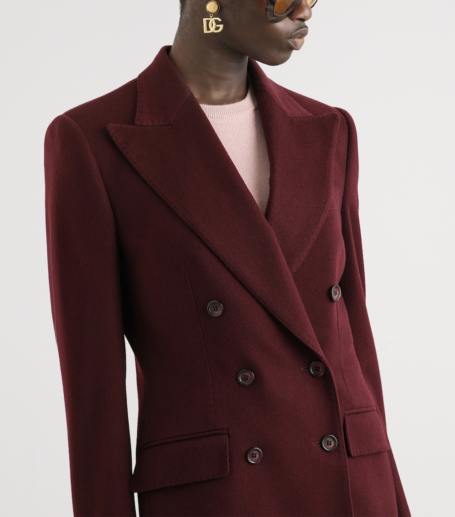 Cashmere Double-Breasted Blazer F0130-VERY Image 4