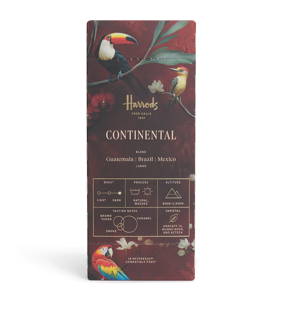 Harrods Continental Blend Coffee Pods (56g)