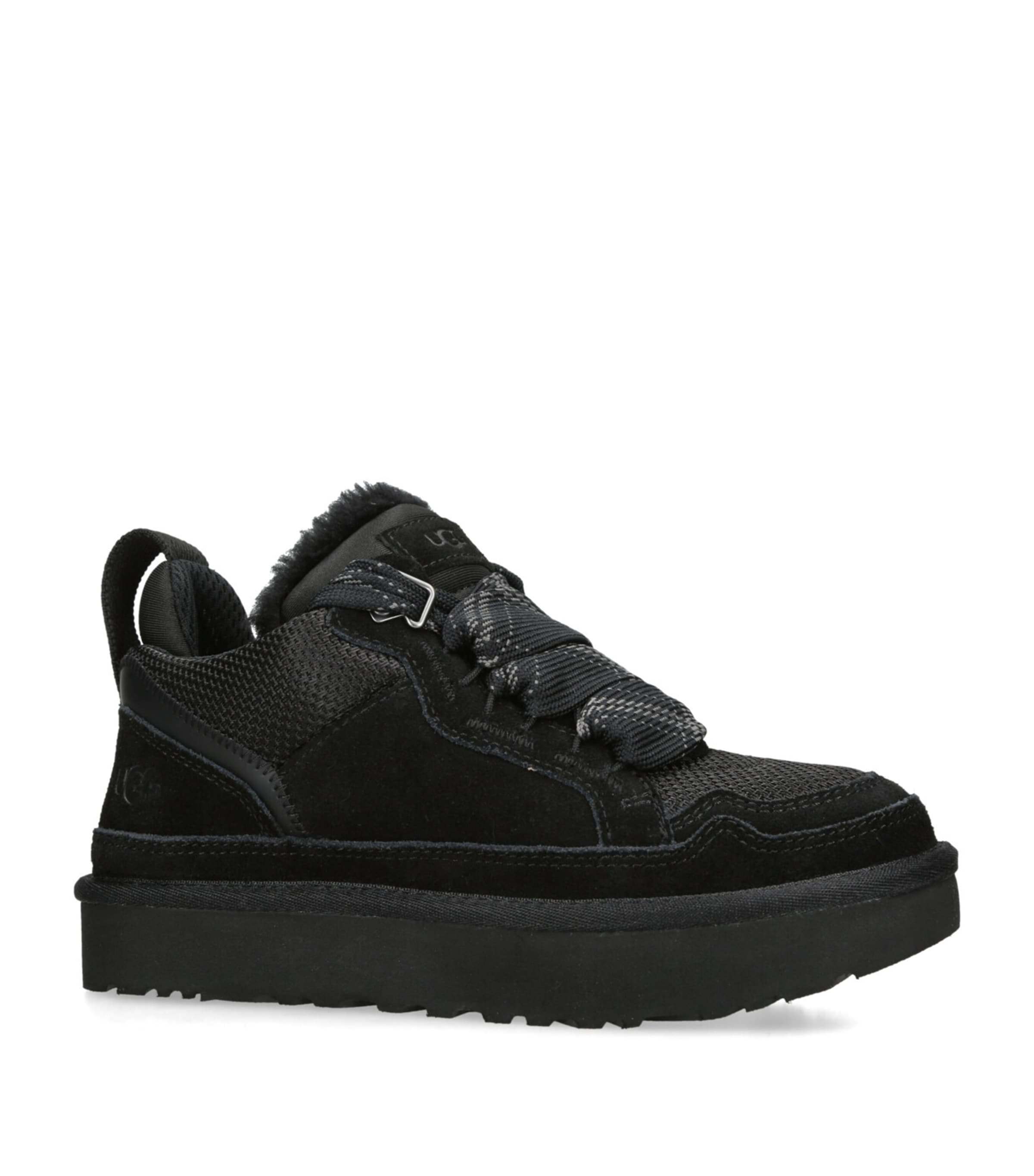 Suede Lowmel Sneakers BLACK Image 3