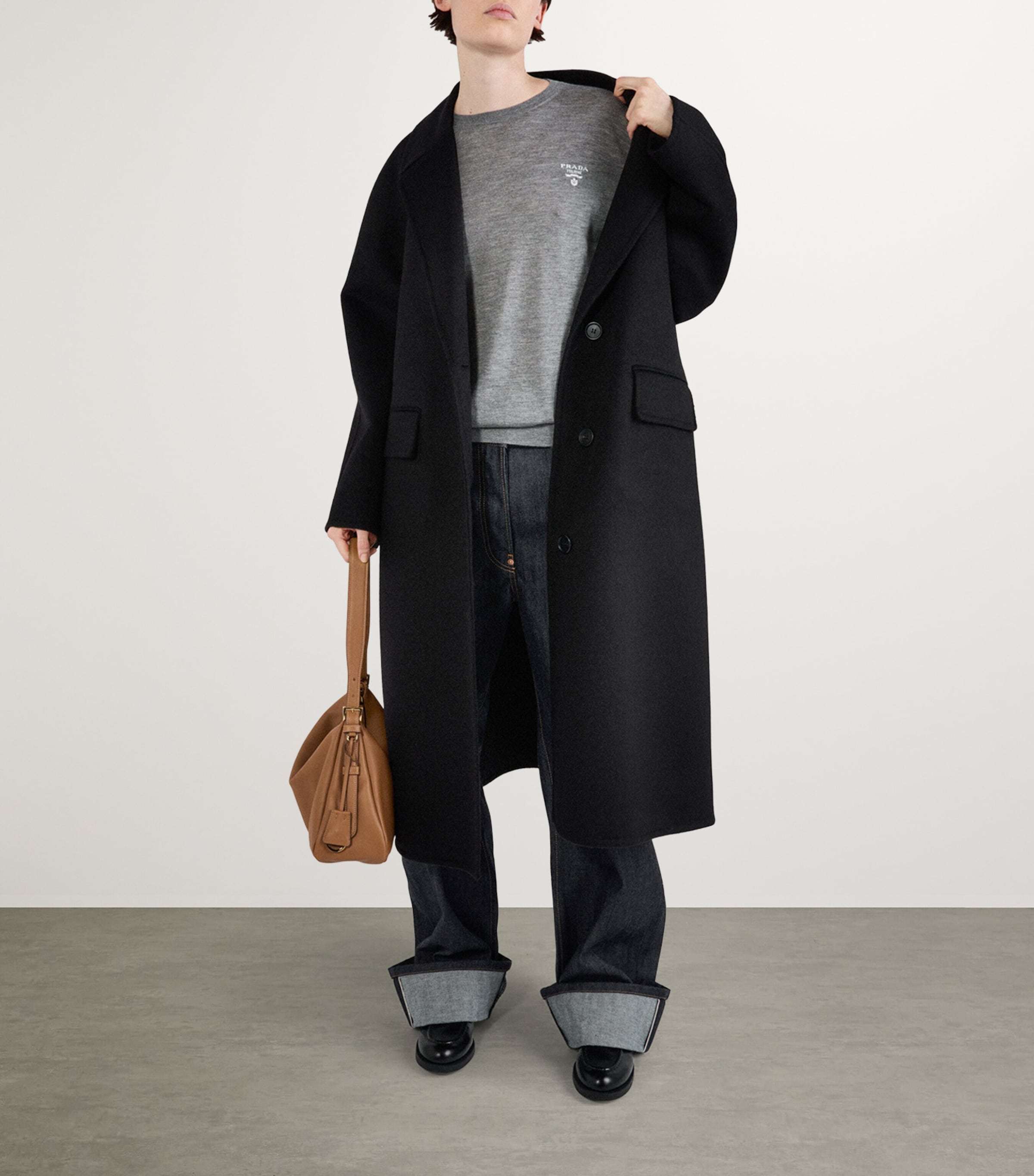 Cashmere Crew-Neck Sweater F0480 Image 4