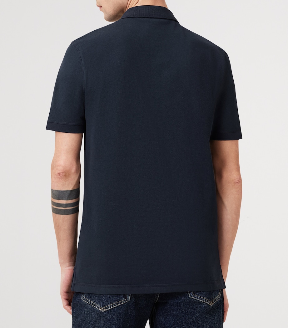 Organic Cotton Reform Polo Shirt NAVY BLUE Image 5