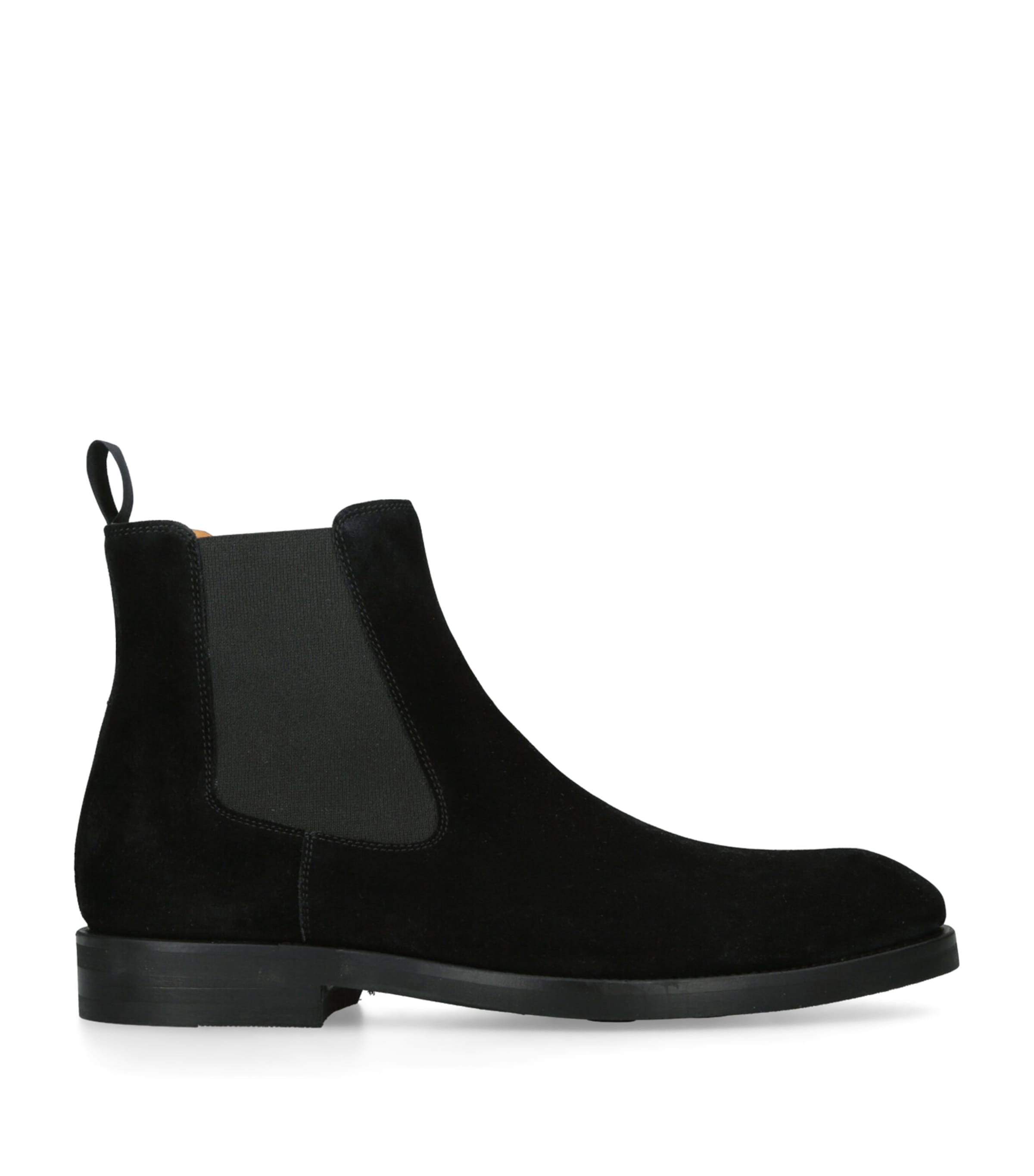 Suede Kliff Chelsea Boots BLACK Image 1