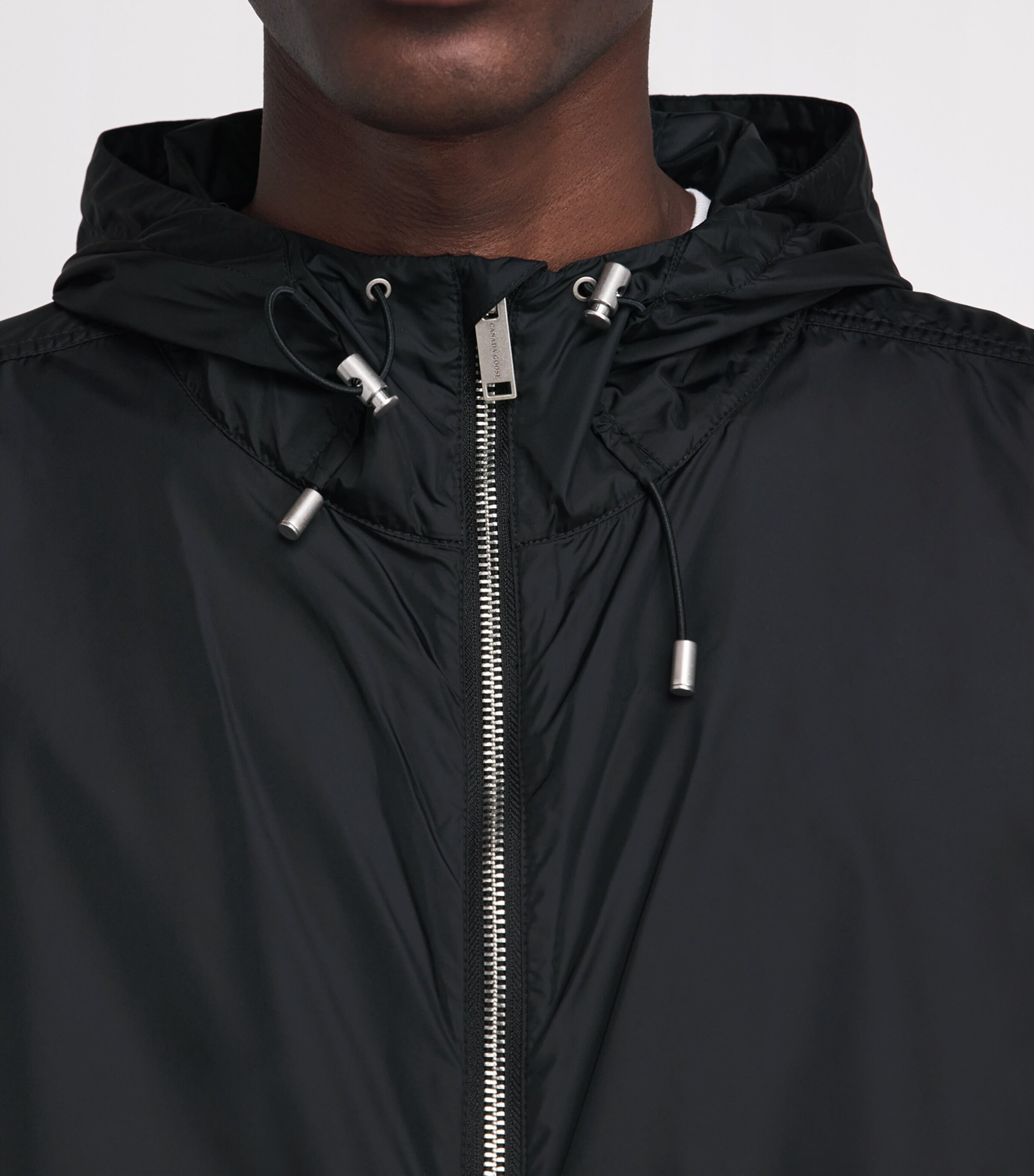 Canada Goose Mens Drift Hooded Jacket Black Image 3