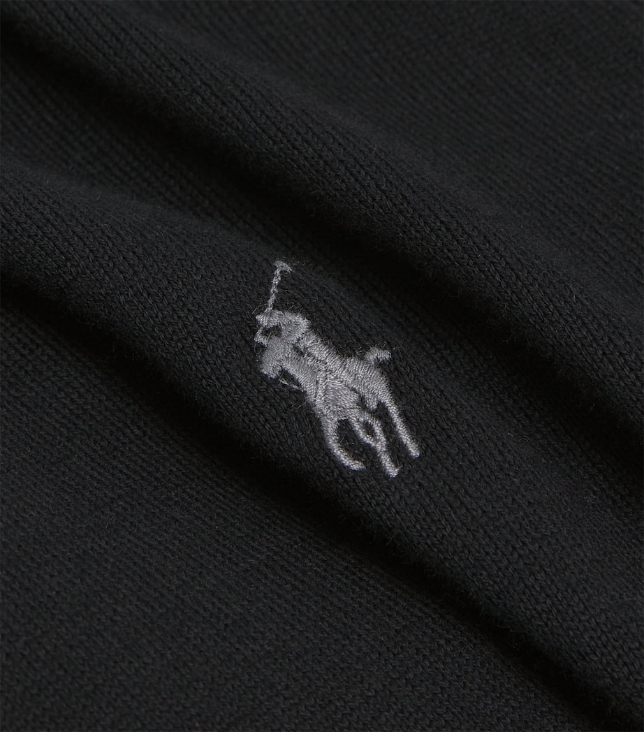 Pima Cotton Sweater POLO BLACK Image 5