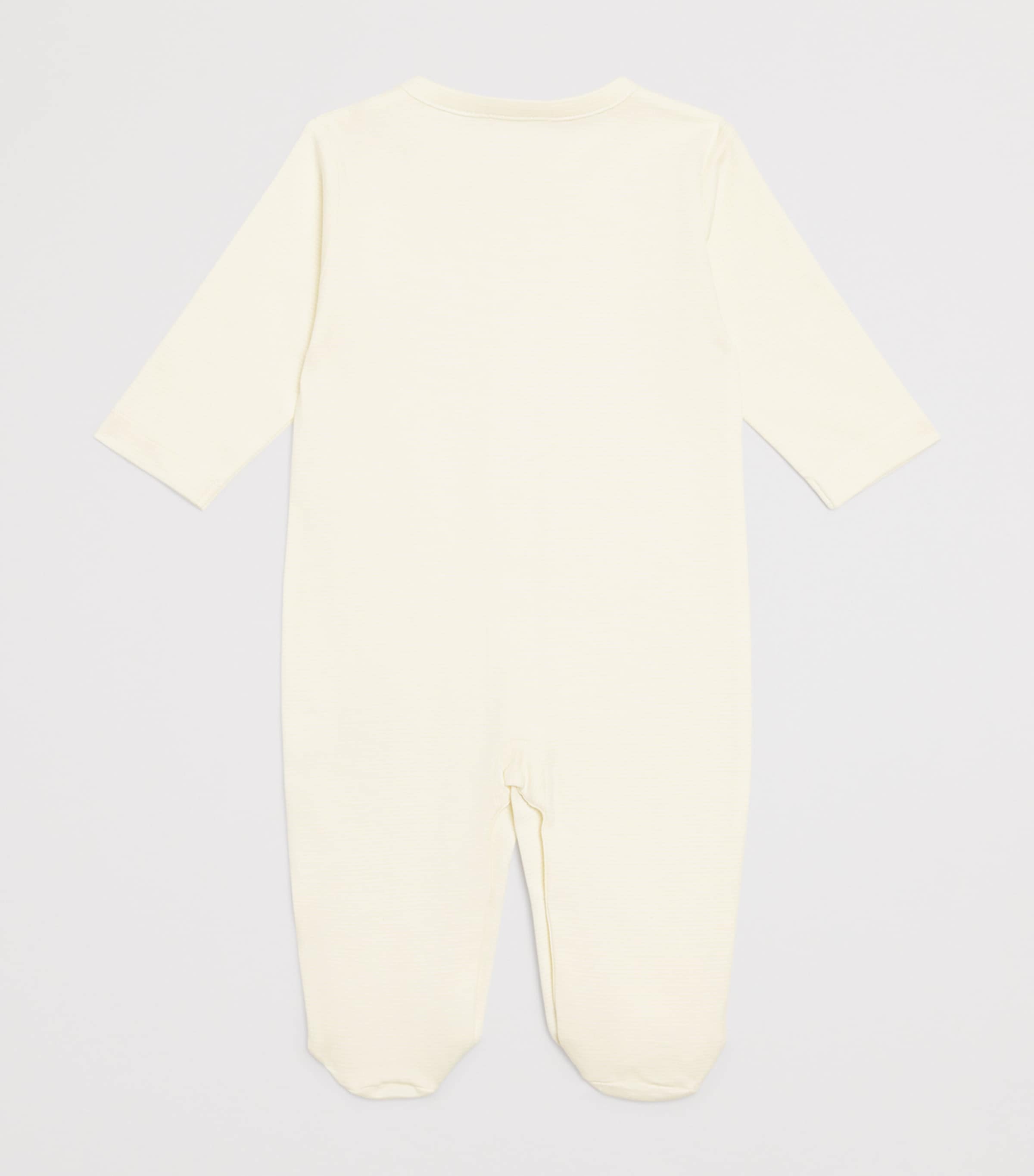 Pima Cotton Duck Pond All-In-One (Newborn-6 Months) K700YELLOW Image 2