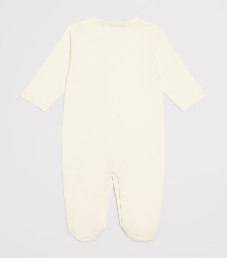 Pima Cotton Duck Pond All-In-One (Newborn-6 Months) K700YELLOW Image 2