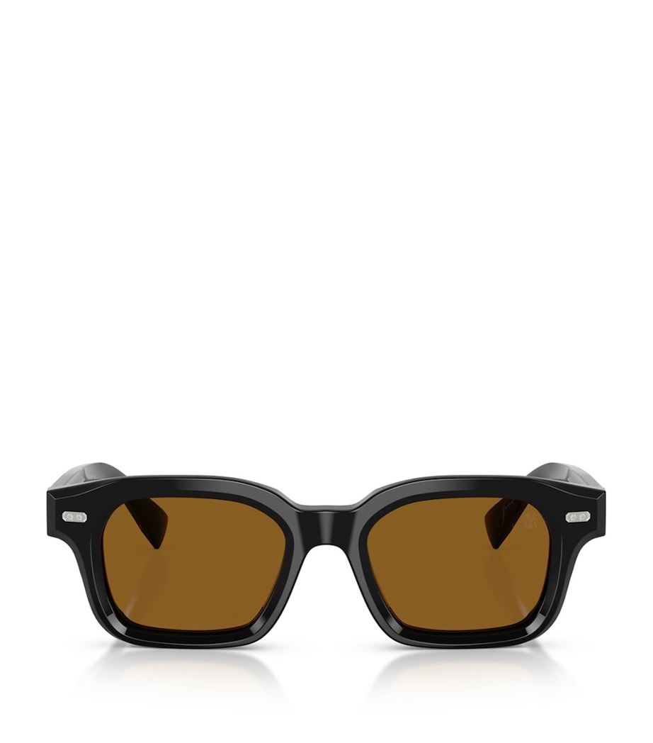 Acetate Square Jared Sunglasses 100353 Image 1