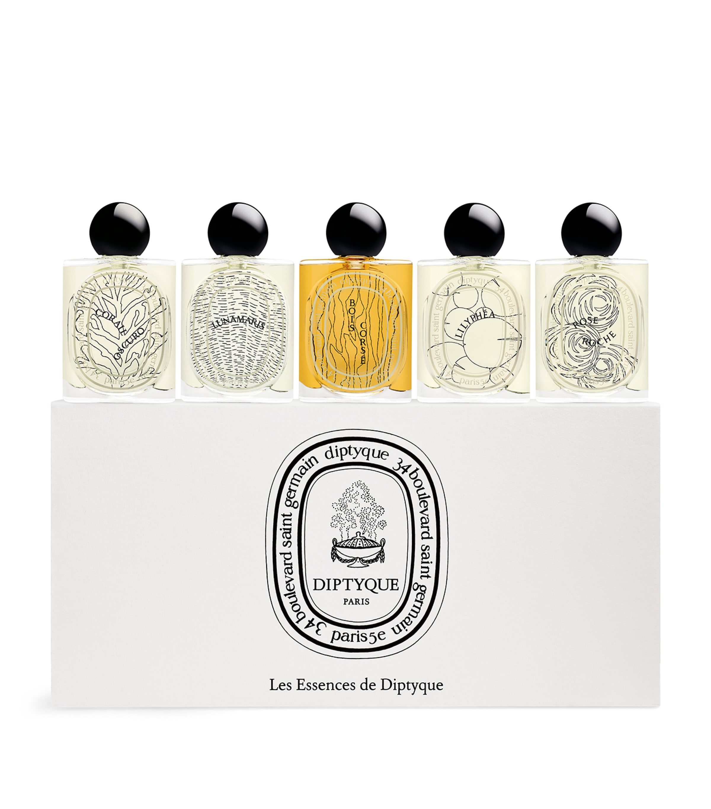 Diptyque Coffret Premium Perfume Miniatures Eau De Parfum Set