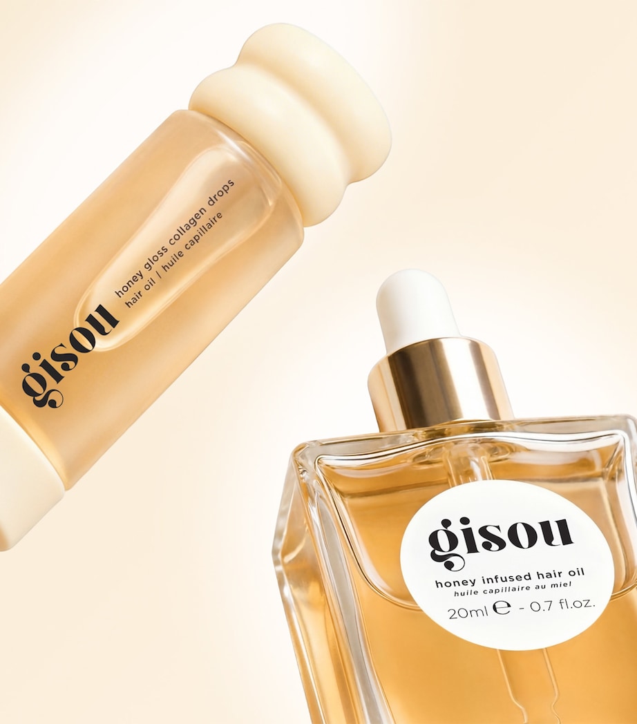 Gisou Honey Gloss Collagen Drops Hair Oil (20ml) Image 10