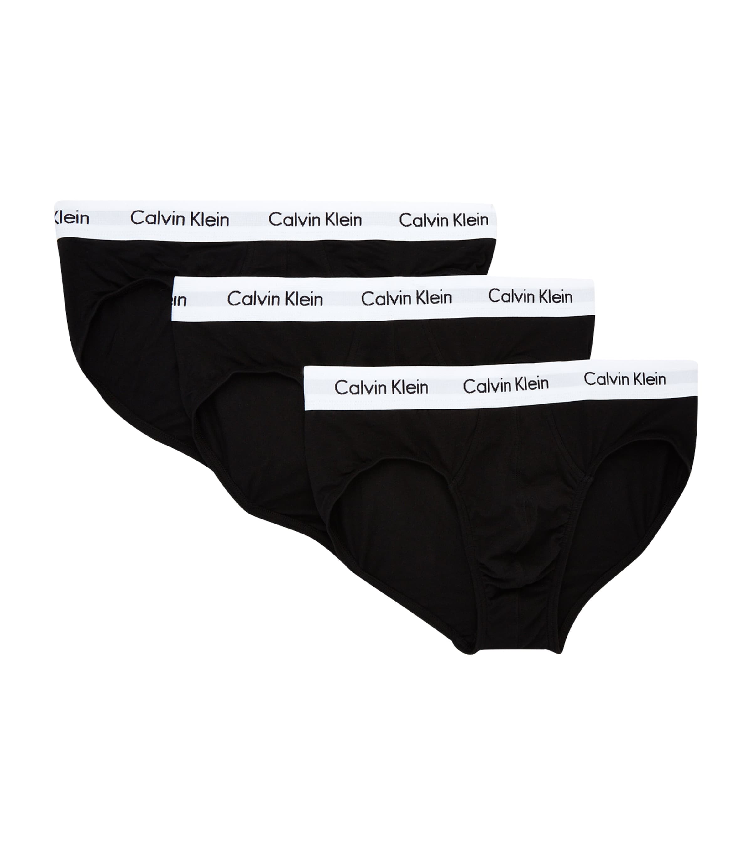 Calvin Klein Cotton Stretch Hip Briefs (Pack of 3) | Men Clothing | Socks & Underwear | Boxers & Briefs | Designers | Calvin Klein