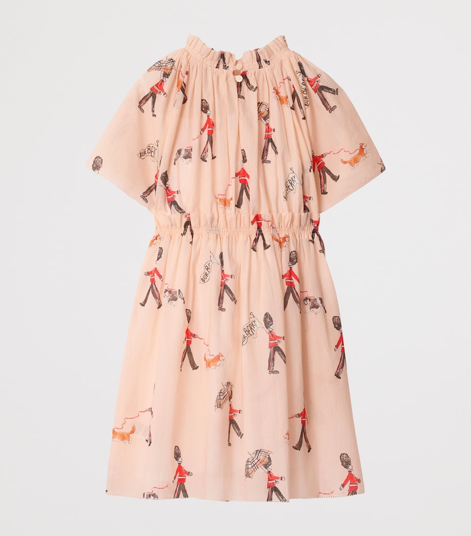 Cotton London Guard Dress (3-12 Years) SLIPPER PINK IP PTN Image 2