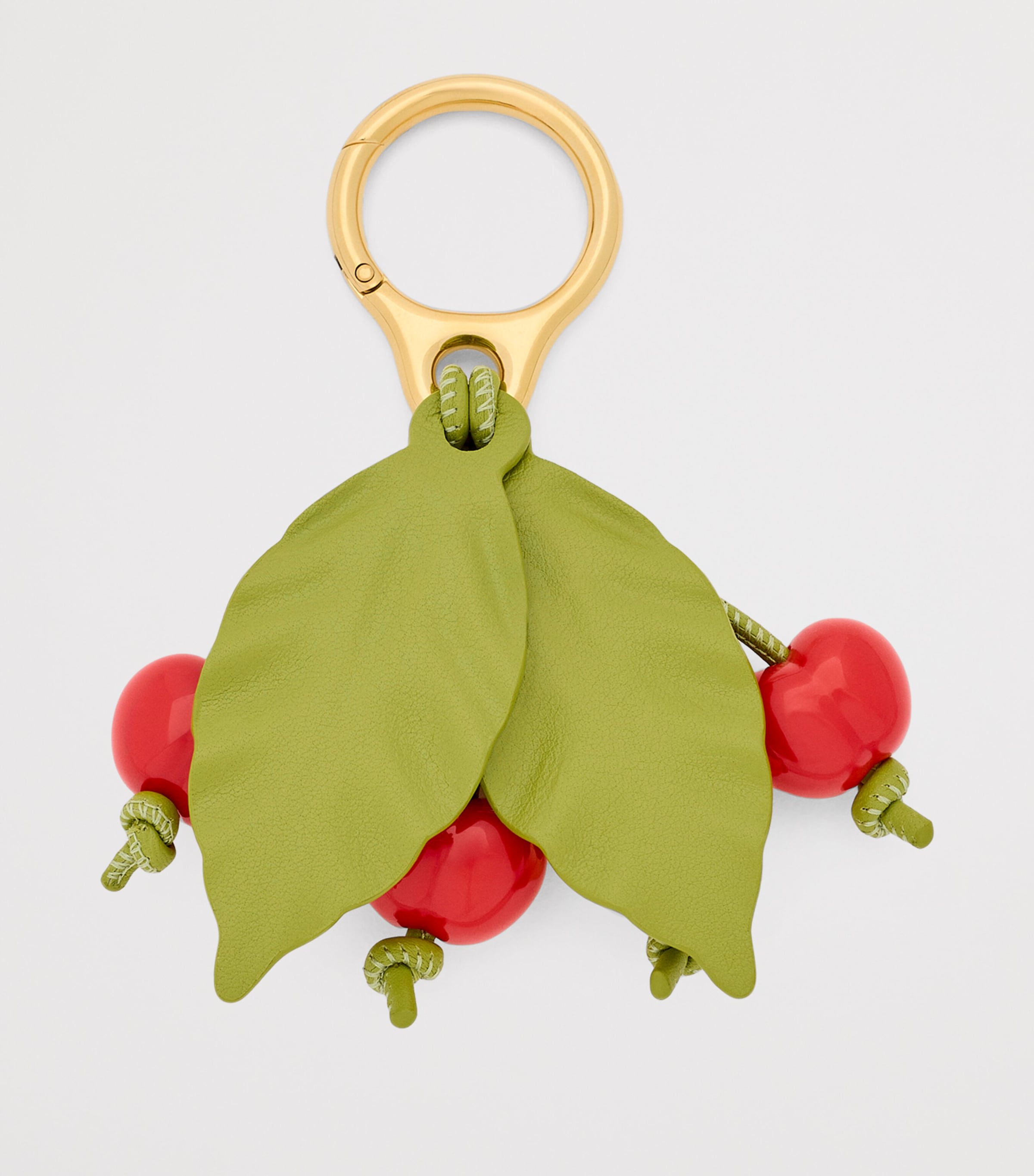 LOEWE x Paula's Ibiza Cherry Bag Charm Green/red Image 2