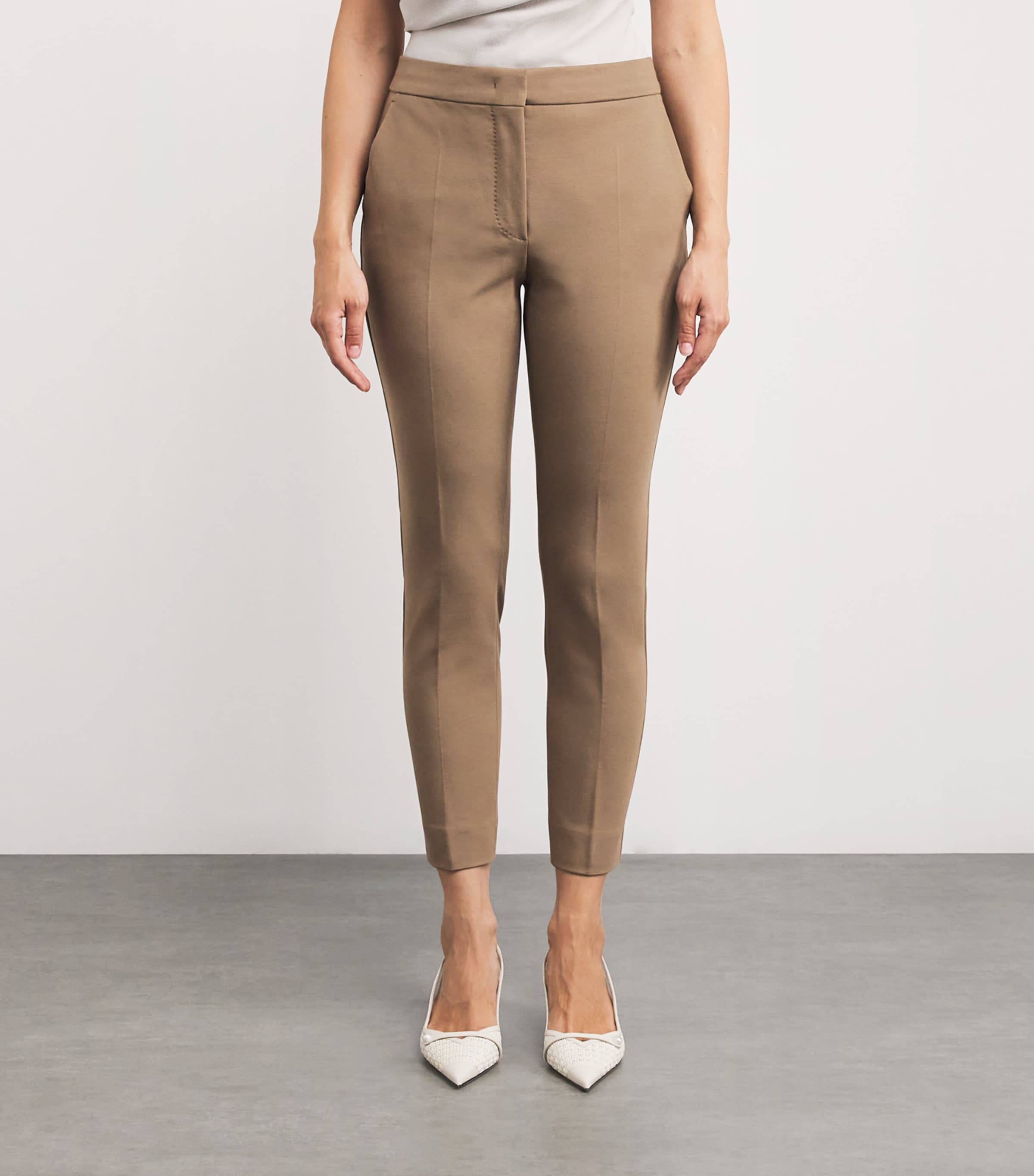 Tapered Trousers HAZELNUT BROWN Image 3