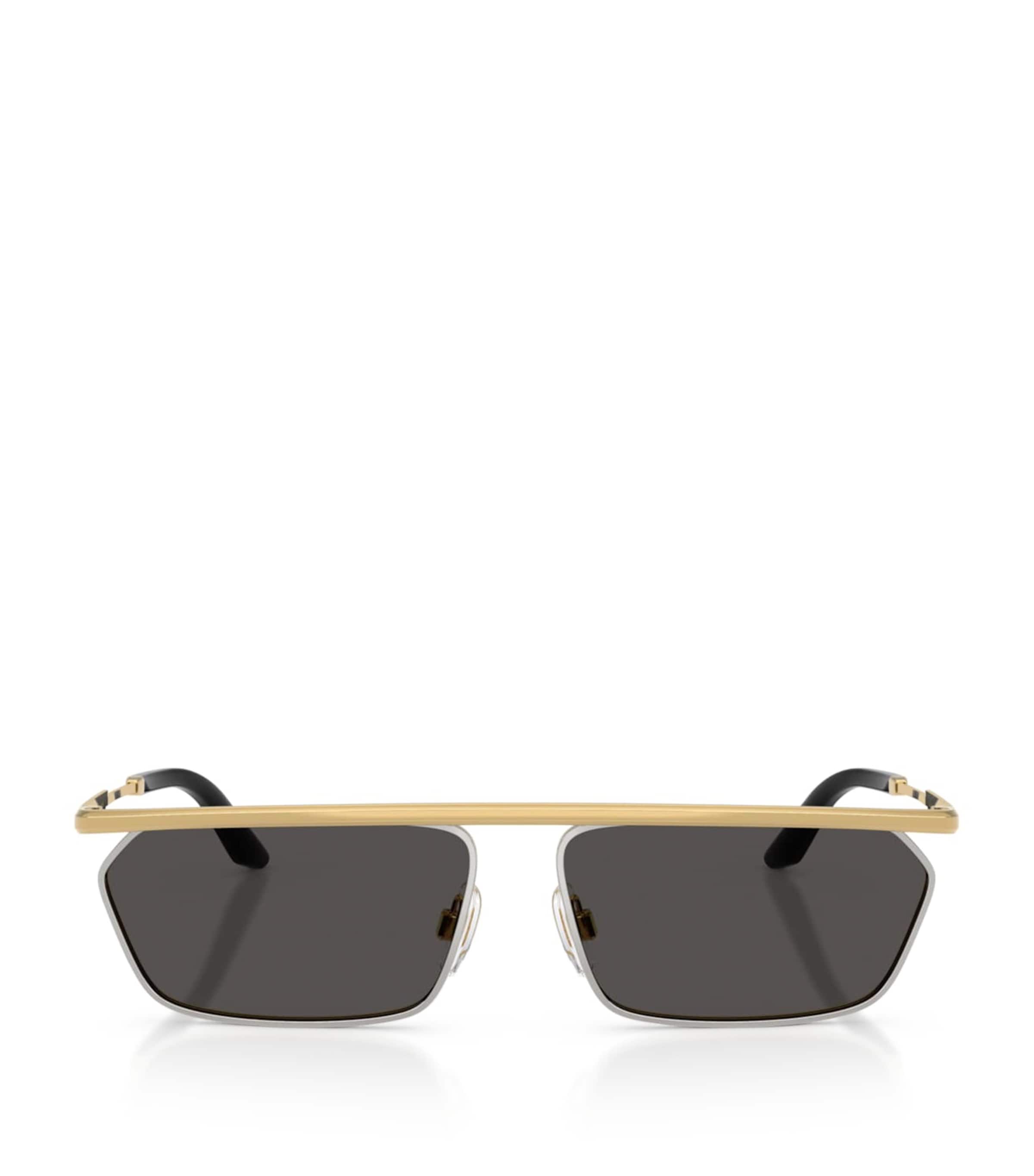 Dolce&Gabbana Metal DG2327 Classic Rectangle Sunglasses Image 1