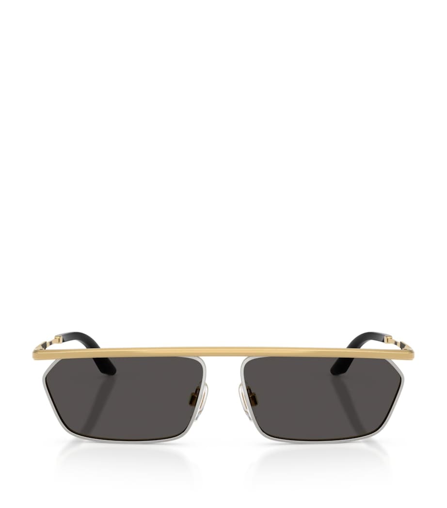 Dolce&Gabbana Metal DG2327 Classic Rectangle Sunglasses Image 1