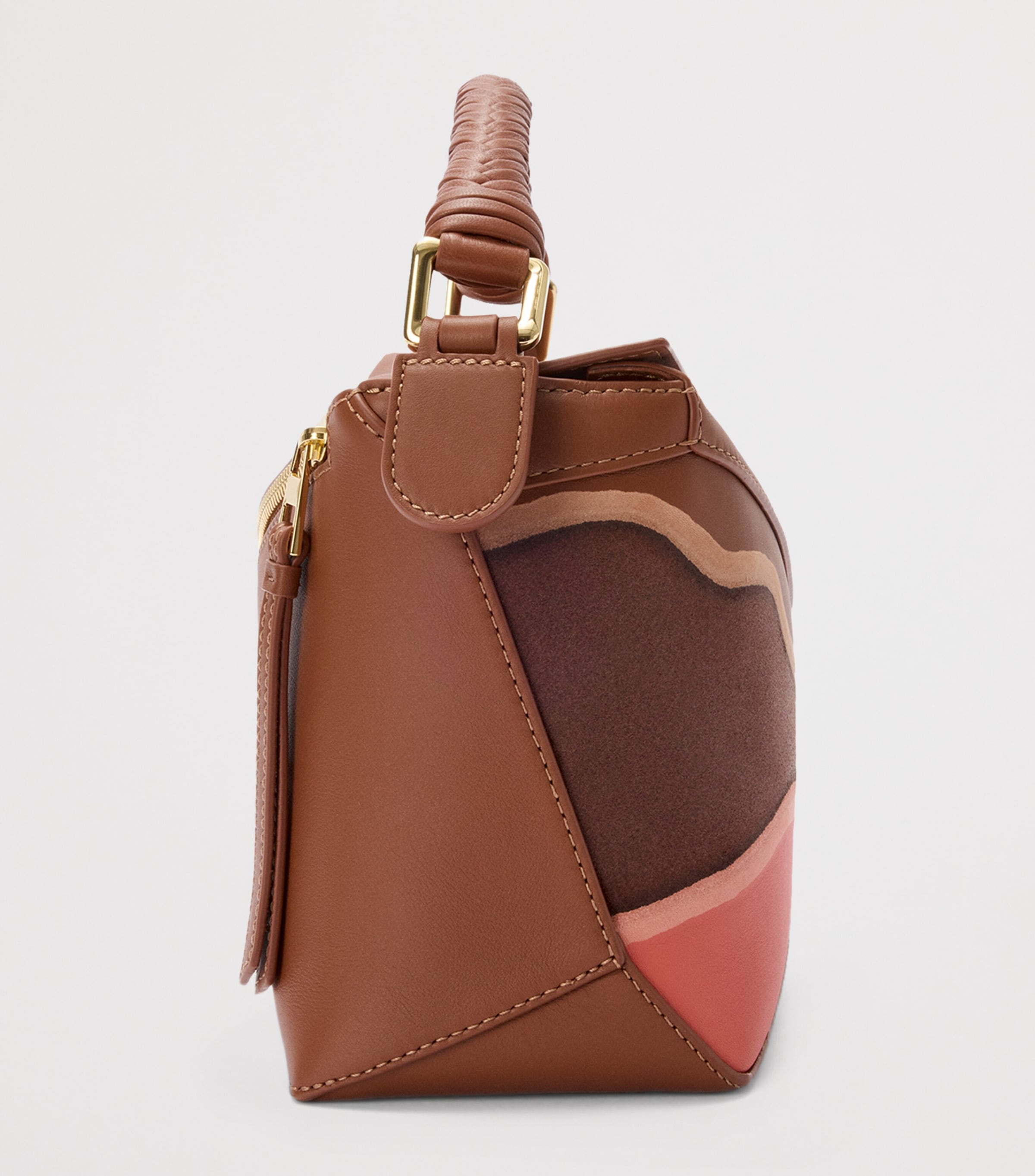 【LOEWE】ロエベ パズル SMALL PUZZLE EDGE LANDSCAPE HANDBAG Loewe Puzzle Edge Landscape Small Bag in Brown | Lyst