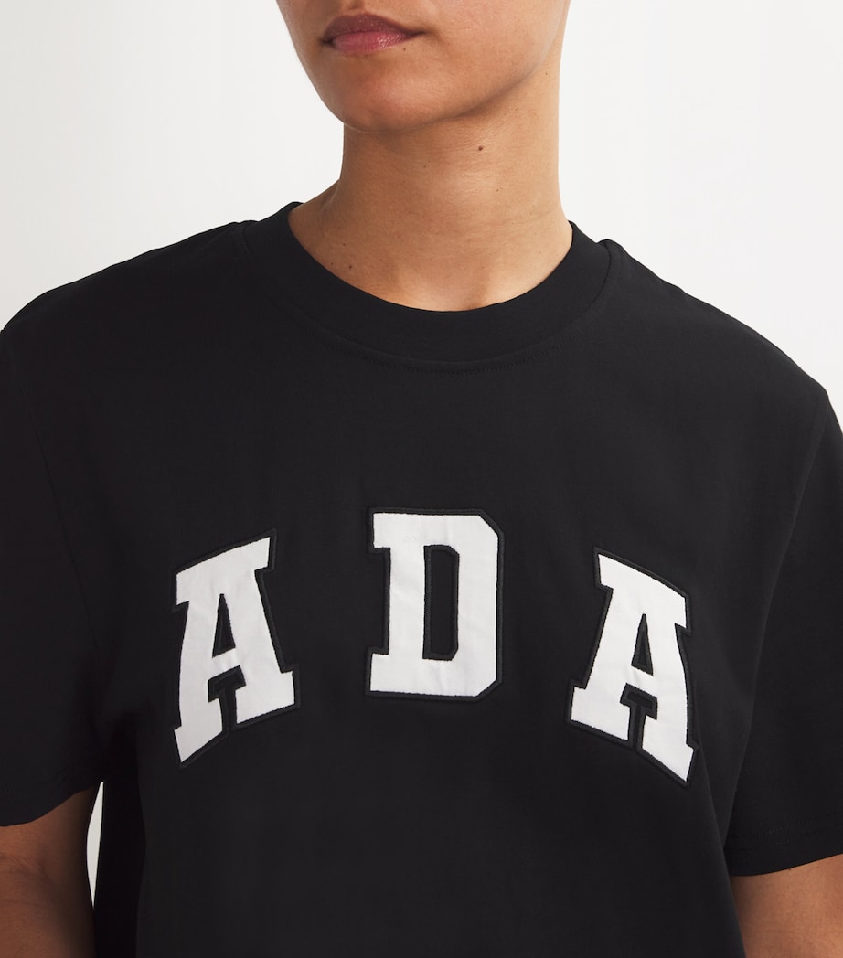 Cotton Oversized T-Shirt BLACK Image 6