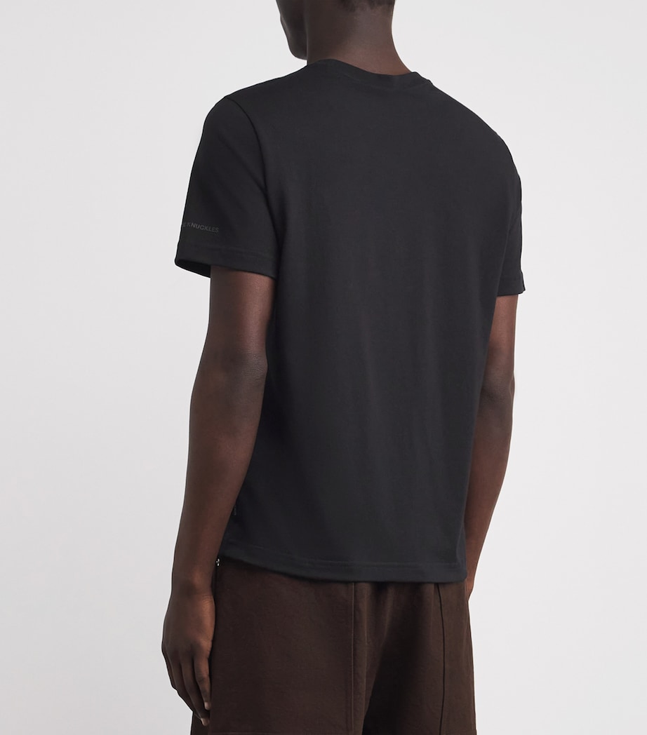 Moose Knuckles Mens Cotton Crescent T-Shirt Black Image 5