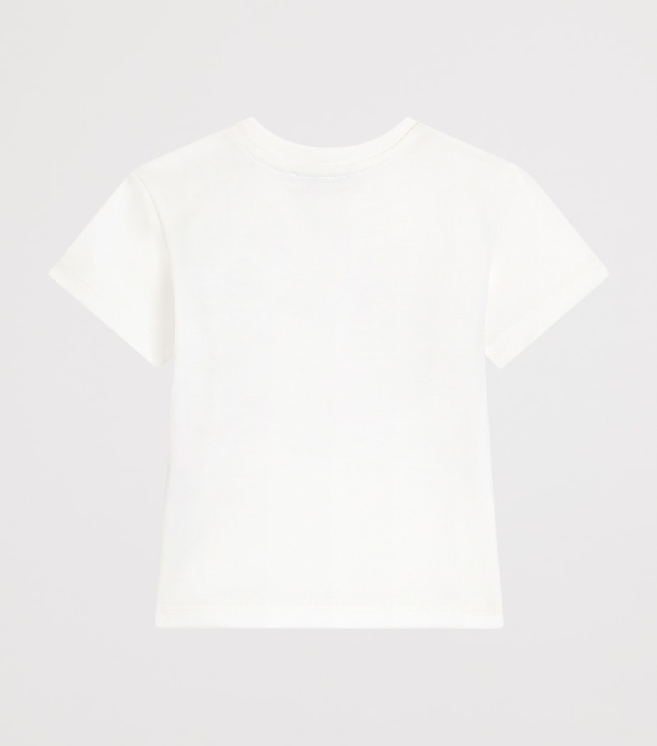 Dolce&Gabbana Kids Cotton Logo T-Shirt (3-30 Months) Image 2