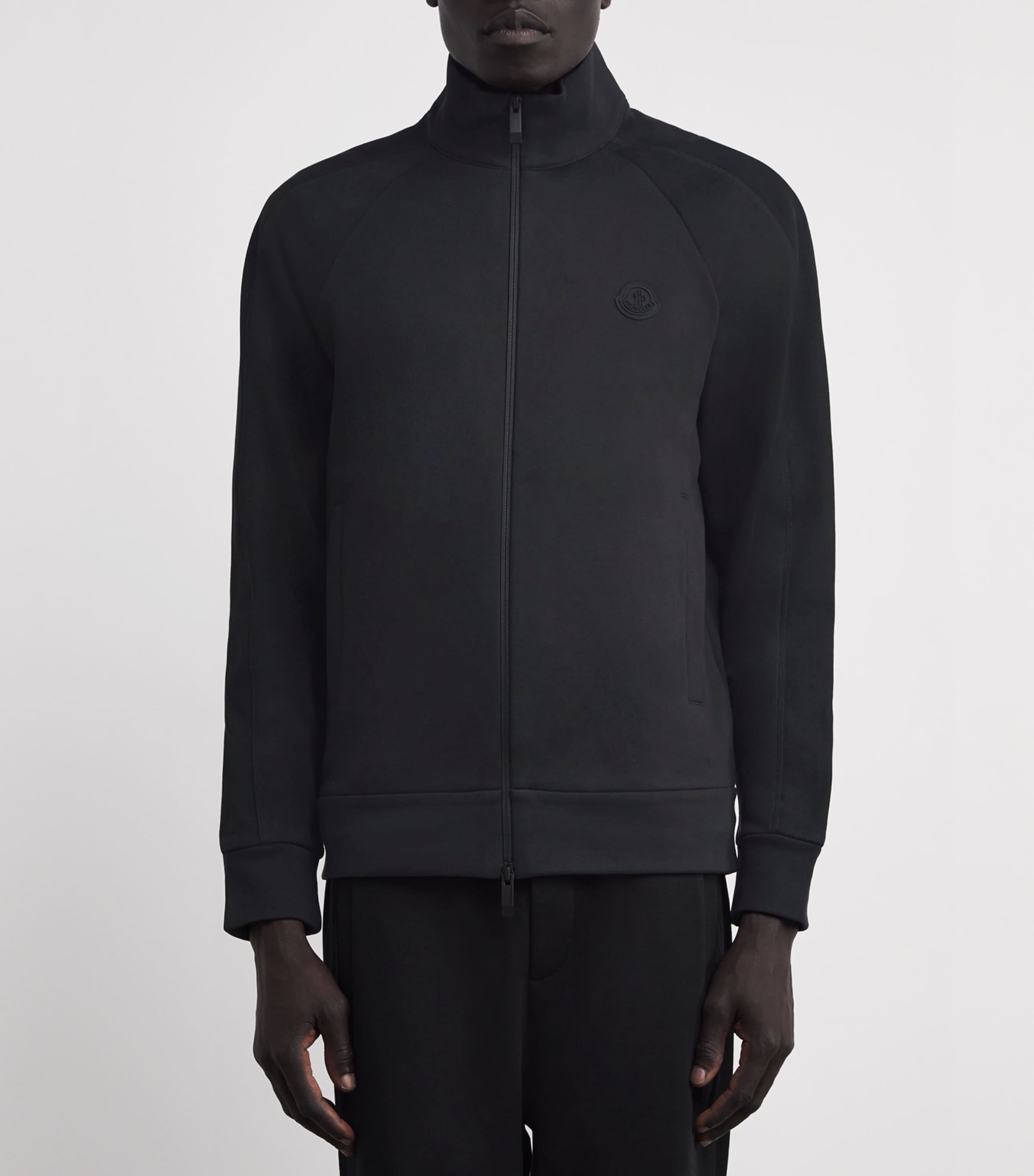 Cotton Logo Zip-Up Cardigan 999 Image 3