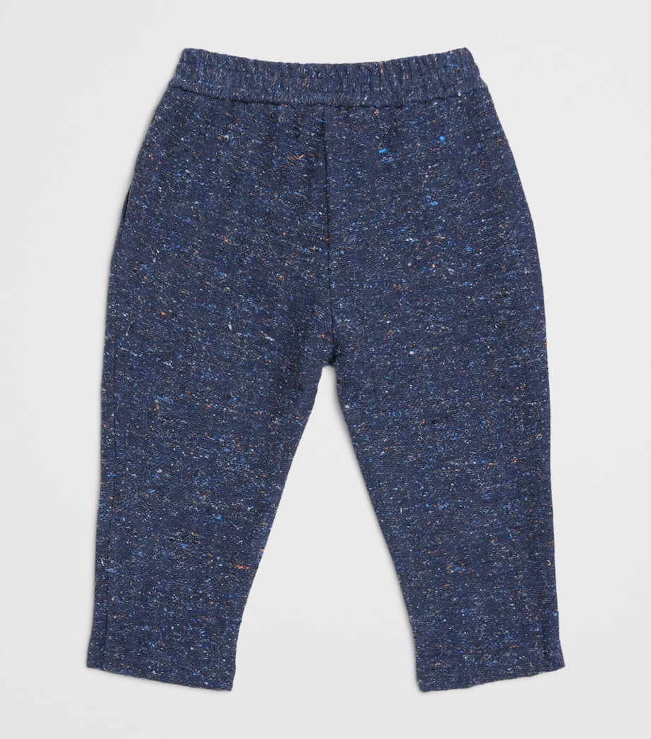 Monnalisa Knitted Pattern Trousers (6 Months-6 Years) Blu+multicolor Image 2