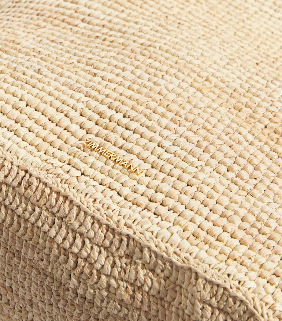 Raffia Tote Bag NATURAL Image 6