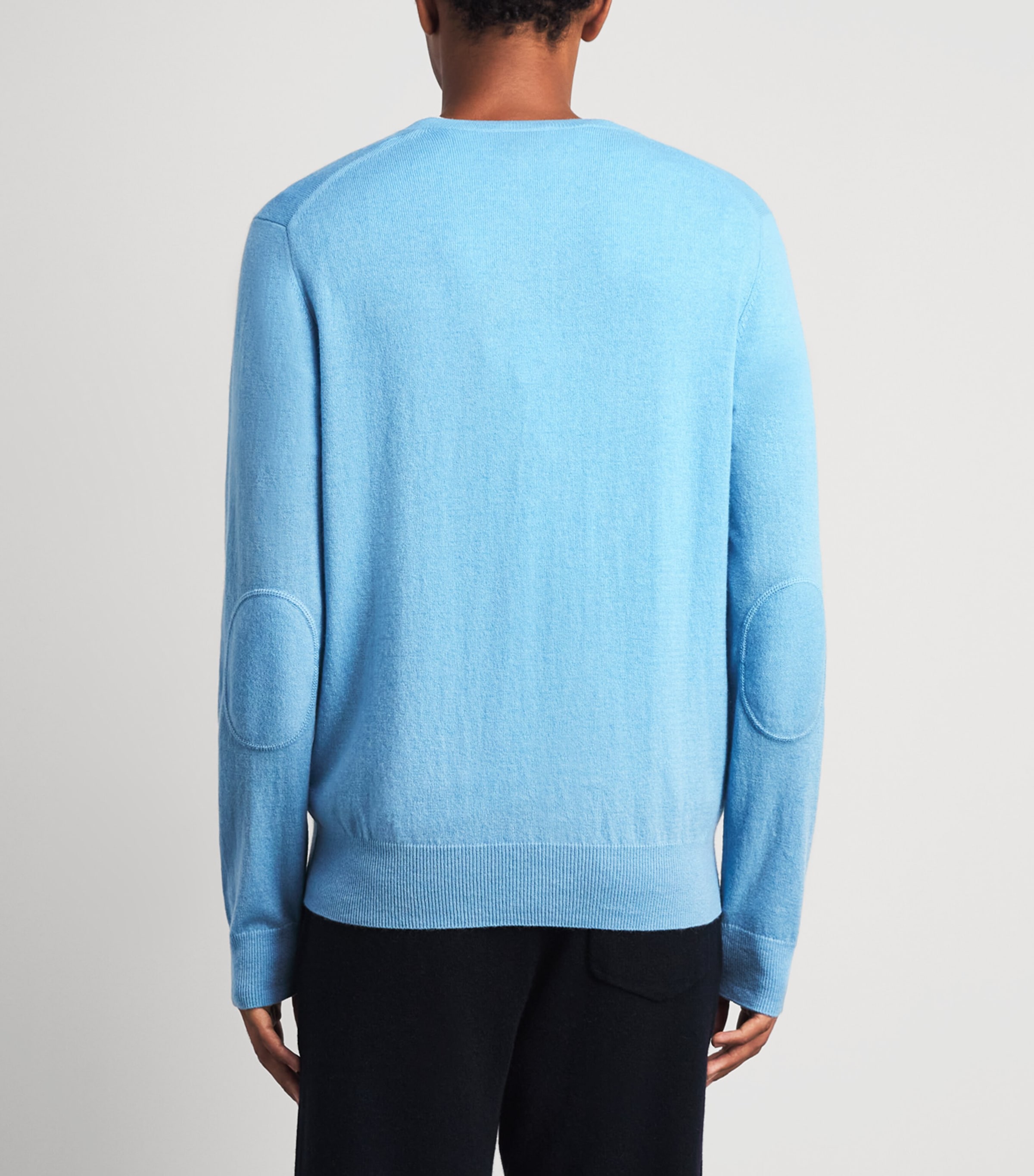 Allude Mens Cashmere V-Neck Sweater Image 5