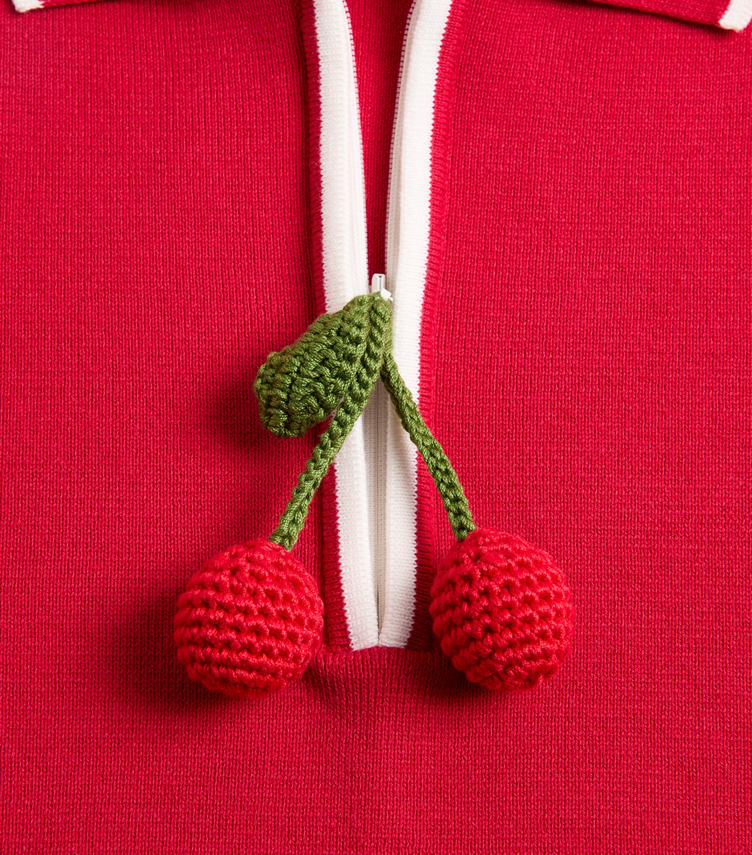 Cotton Cherryfic Polo Shirt BRT Image 3