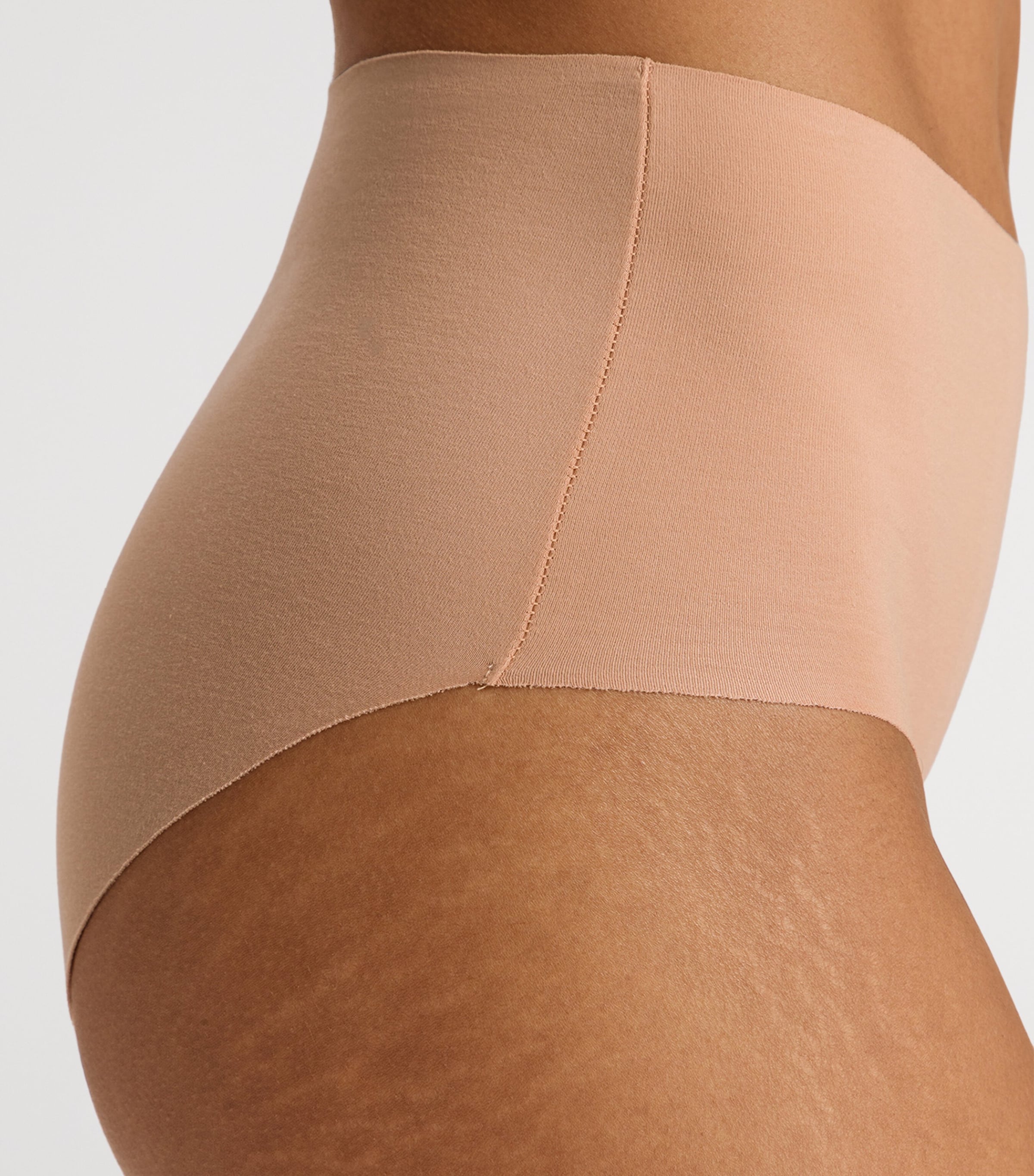 Invisible Cotton Maxi Briefs BEIGE Image 6