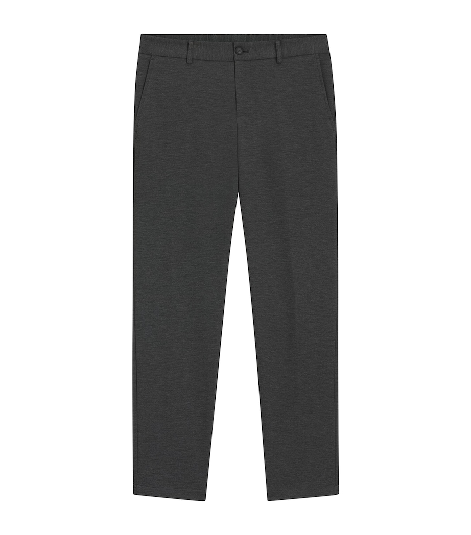BOSS Mens Performance-Stretch Slim-Fit Trousers Image 1