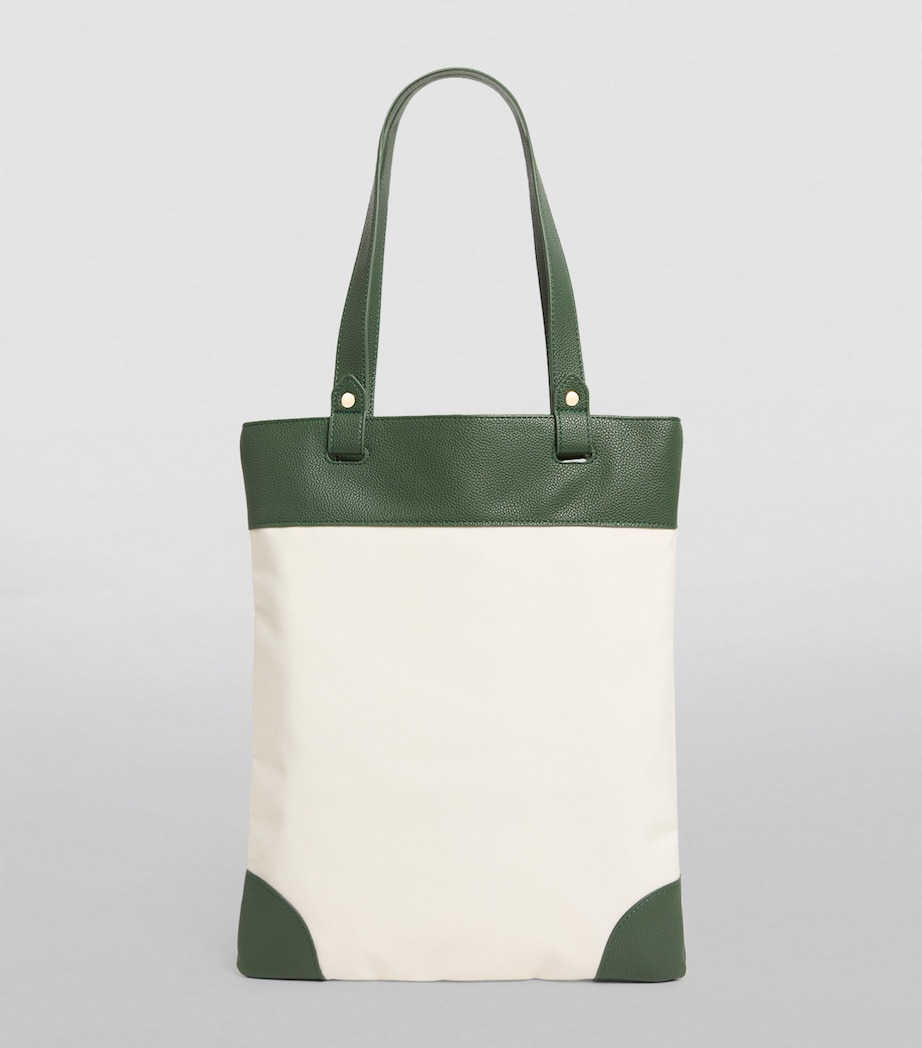Harrods Embroidered Logo Tote Bag Image 4