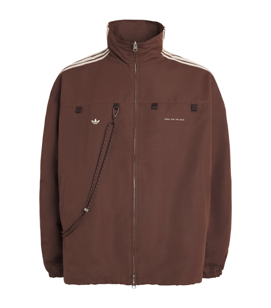 adidas Mens x Song for the Mute Track Jacket Auburn Image 1