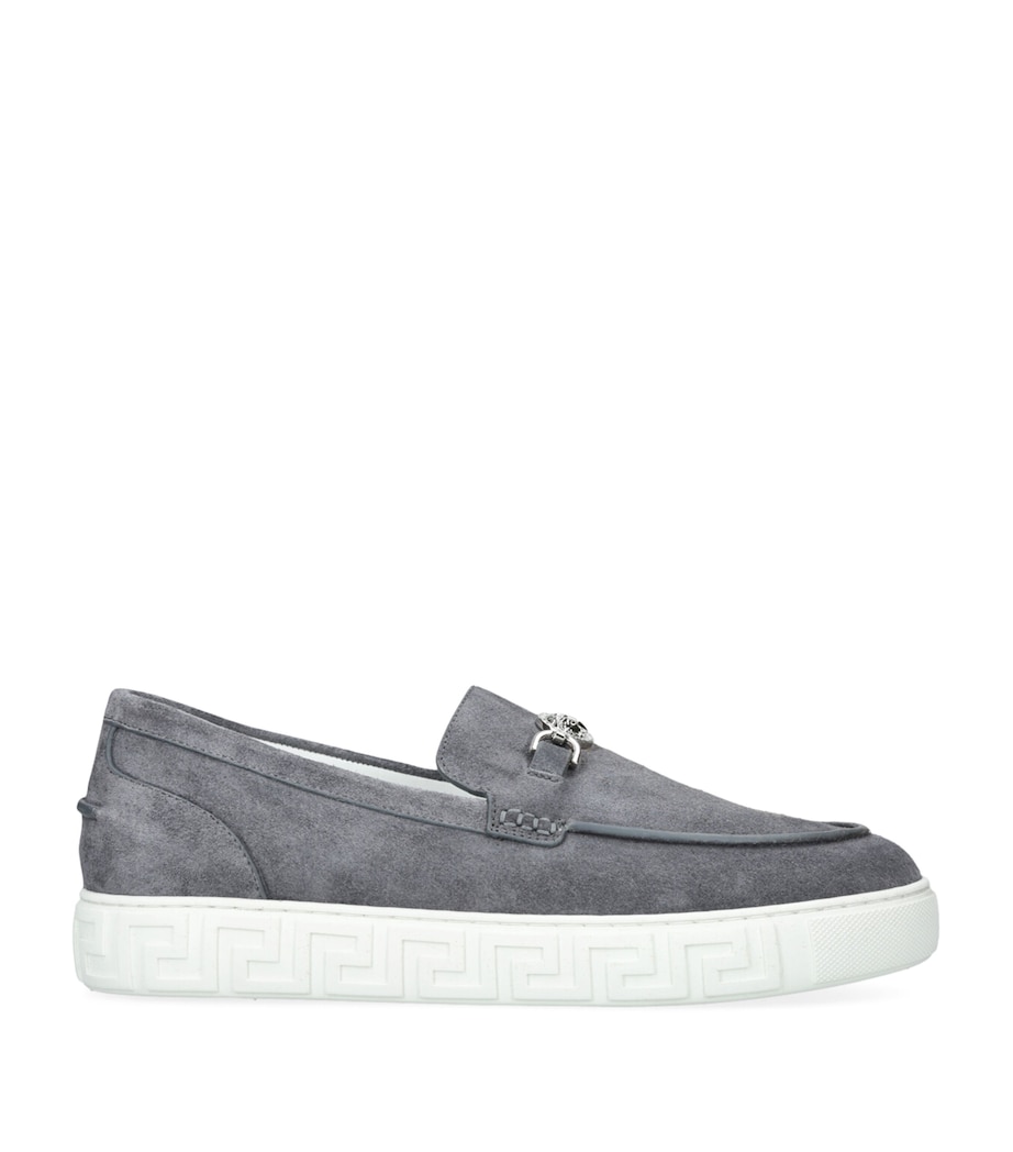 Suede Moccasins GREY/DARK Image 1
