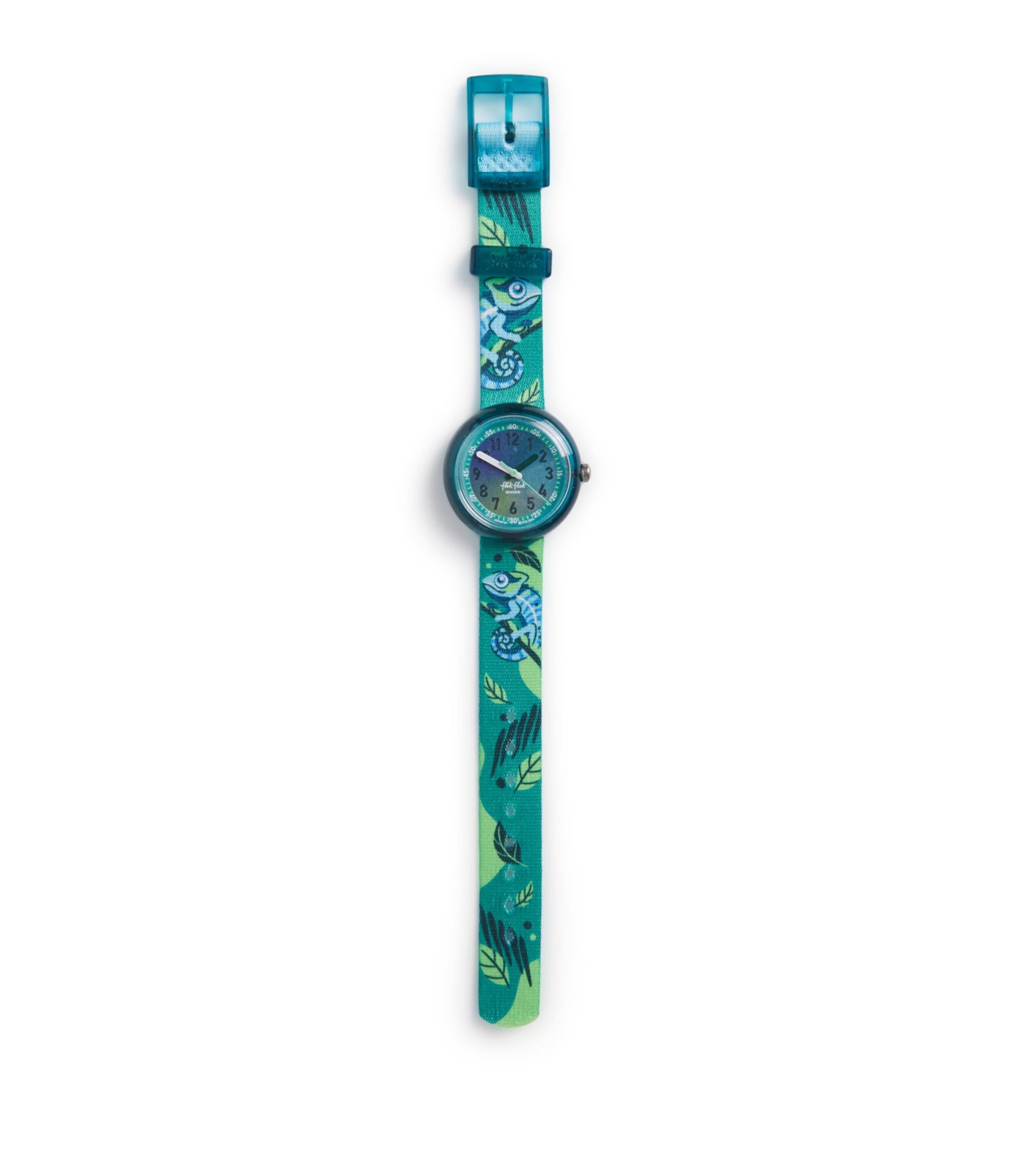 Flik Flak Camo Friends Watch In Green