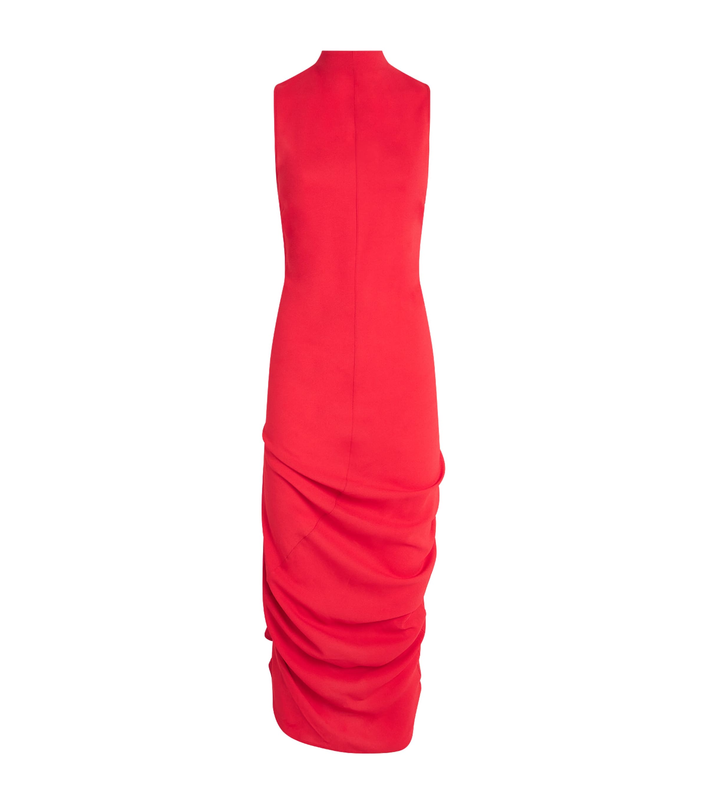 Jacquemus The J Midi Dress In Red